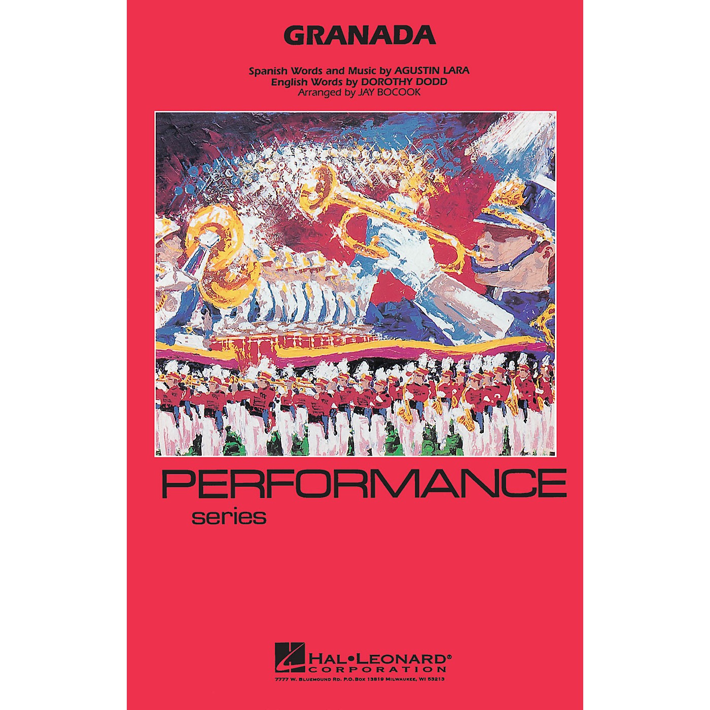 Hal Leonard Granada Marching Band Level 3-4 Arranged by Jay Bocook thumbnail