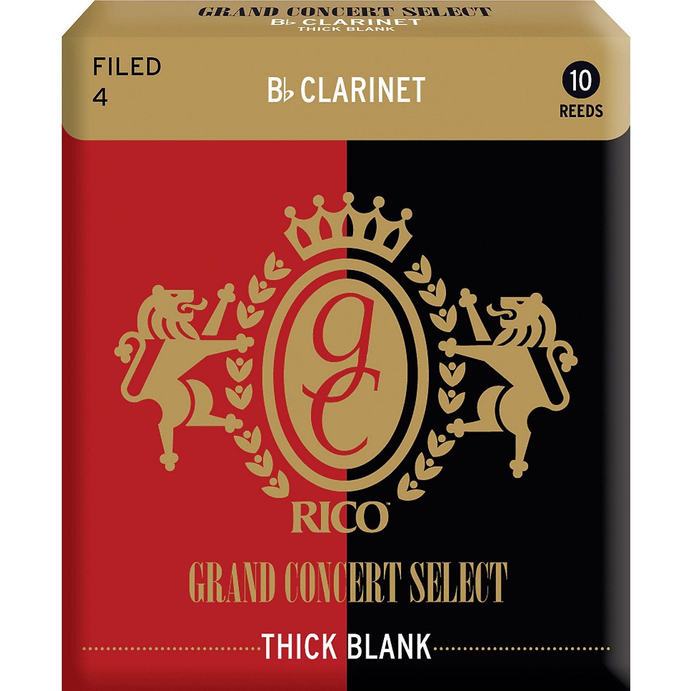 Rico Grand Concert Select Thick Blank Bb Clarinet Reeds thumbnail