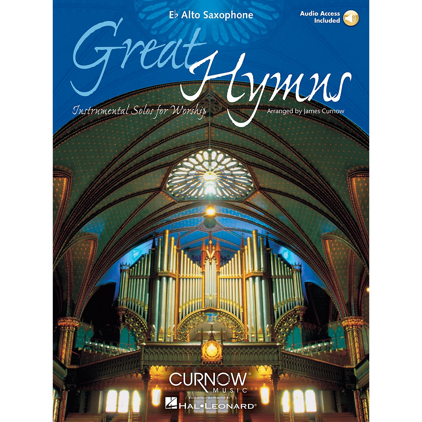 Curnow Music Great Hymns (Eb Alto Saxophone - Grade 3-4) Concert Band Level 3-4 thumbnail