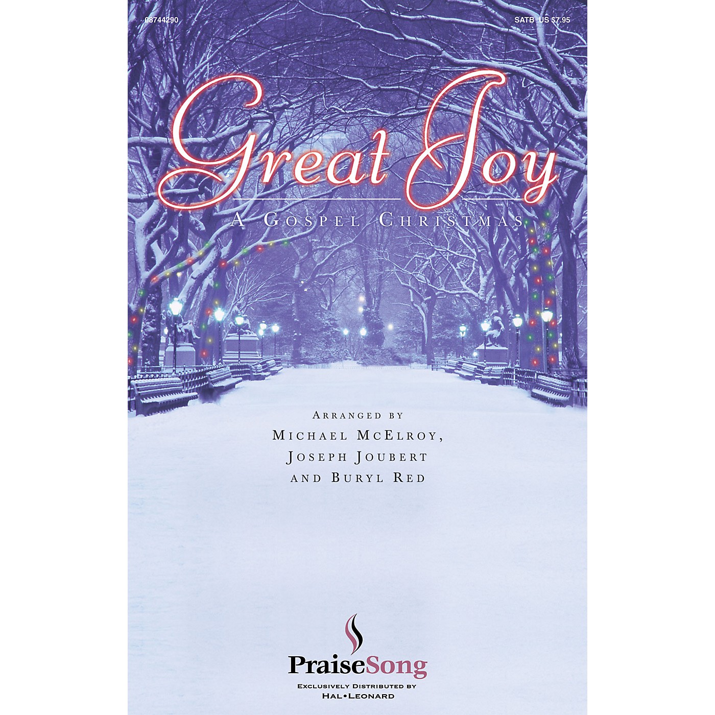 PraiseSong Great Joy SATB arranged by Buryl Red thumbnail