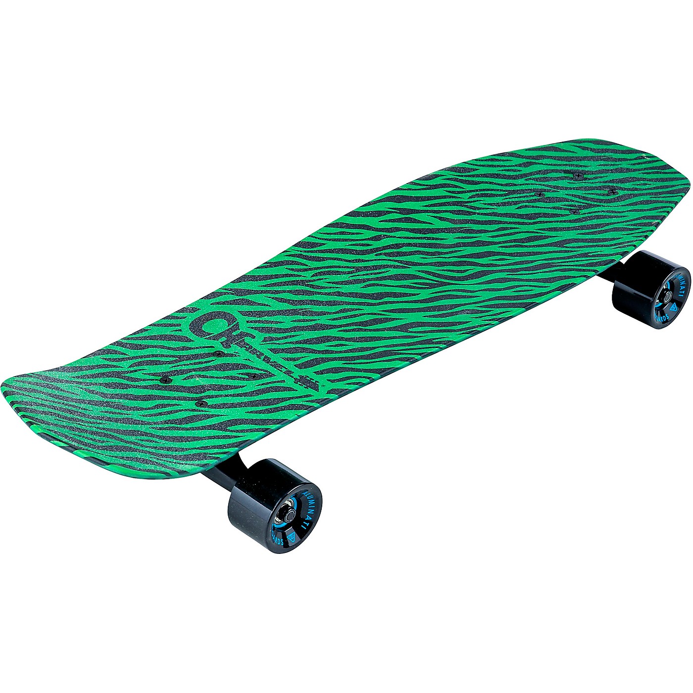 Charvel Green Striped Skateboard by Aluminat thumbnail
