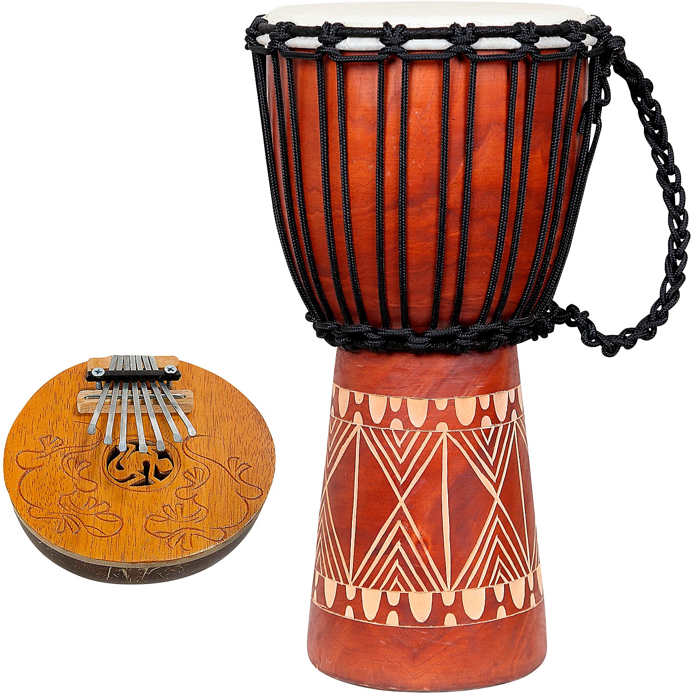 X8 Drums Groove Djembe with Kalimba Woodwind & Brasswind