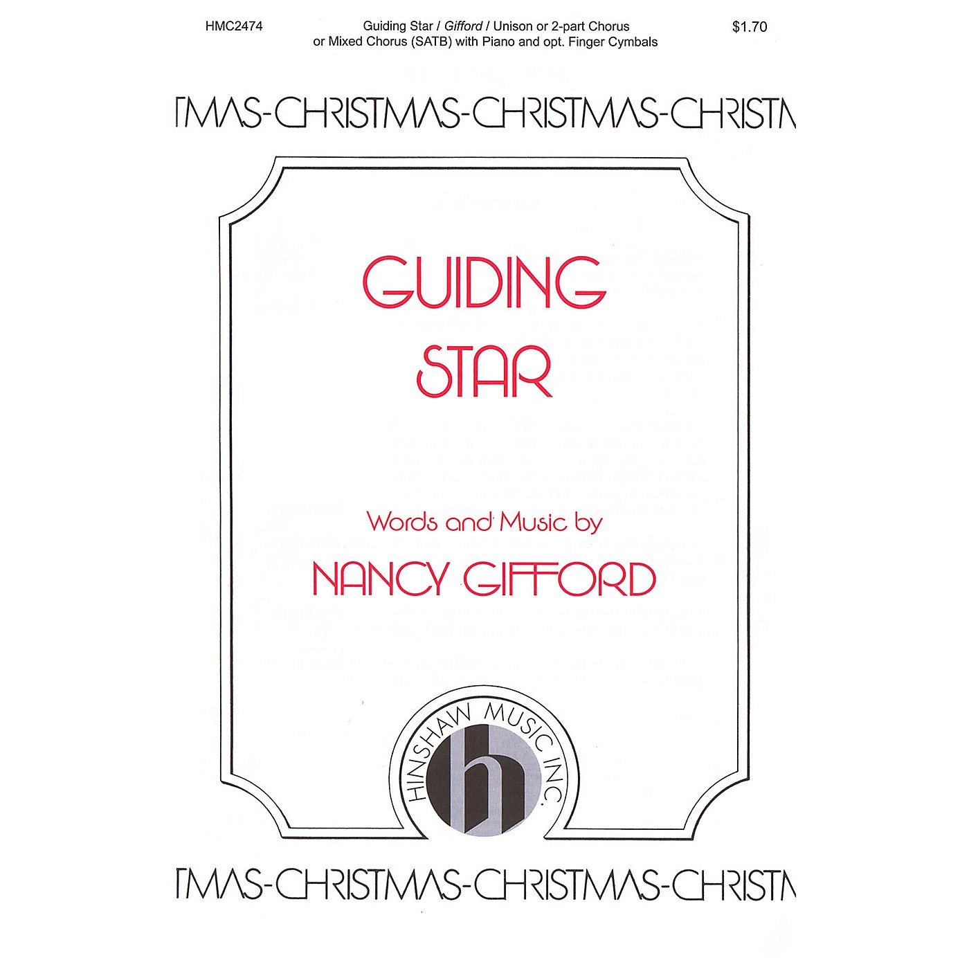 Hinshaw Music Guiding Star 2-Part composed by Nancy Gifford thumbnail