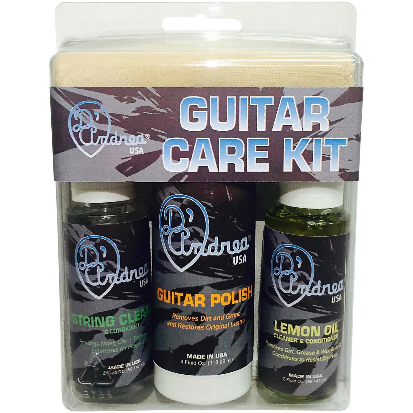 D'Andrea Guitar Care Kit thumbnail