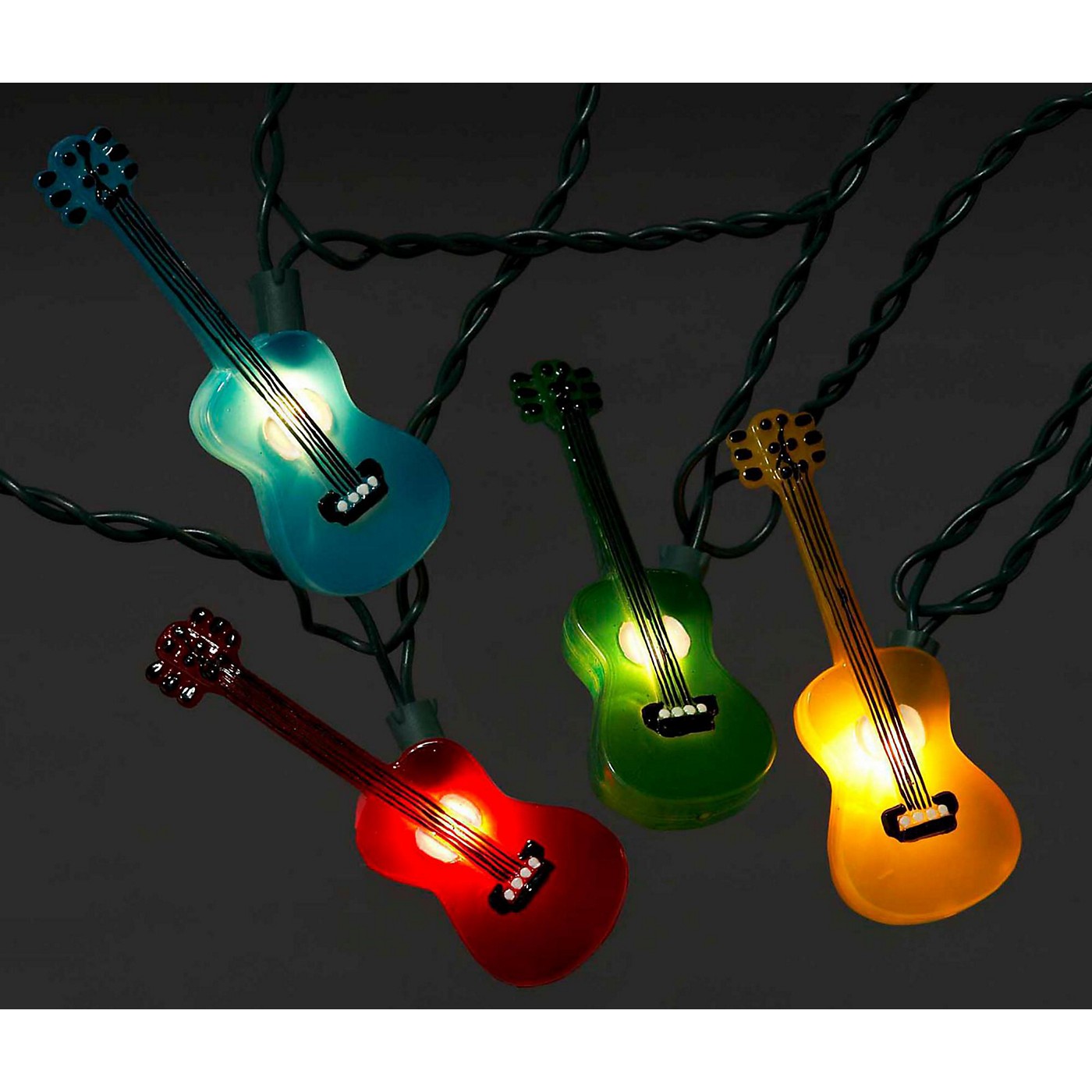 Kurt S. Adler Guitar Multi-Color Light Set 10 Lights thumbnail