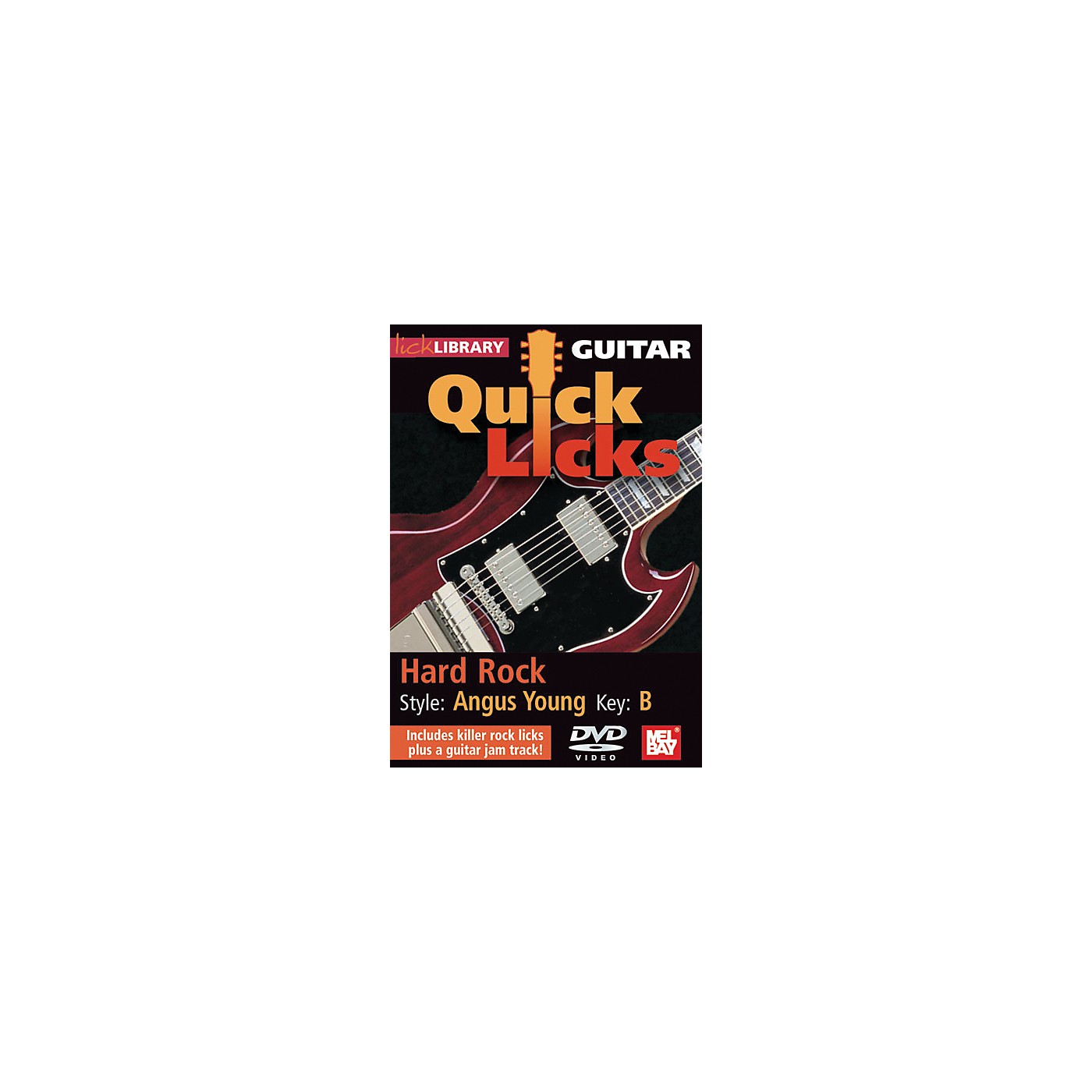 Mel Bay Guitar Quick Licks - Angus Young Style, Hard Rock (DVD) thumbnail