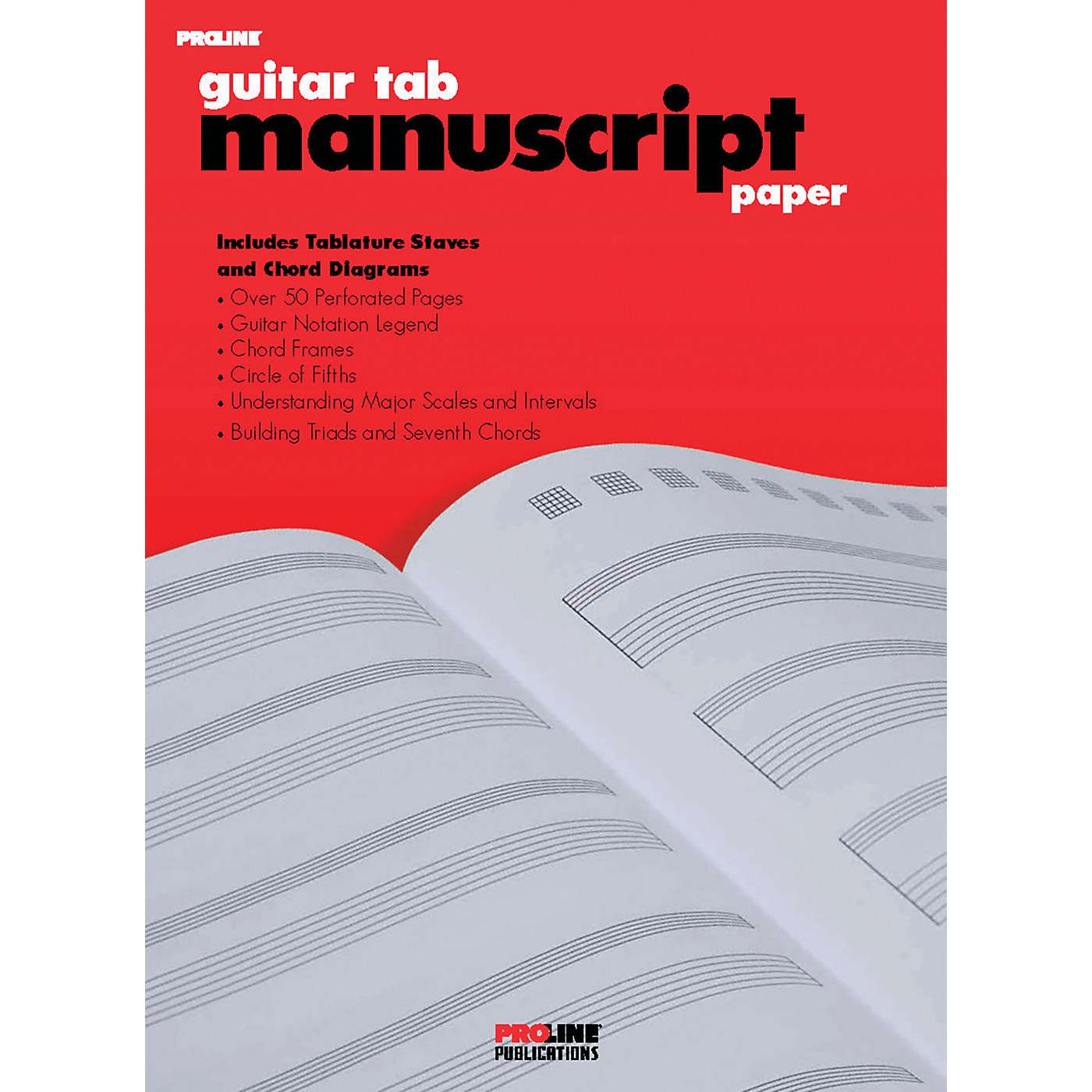 Proline Guitar Tab Manuscript Paper thumbnail