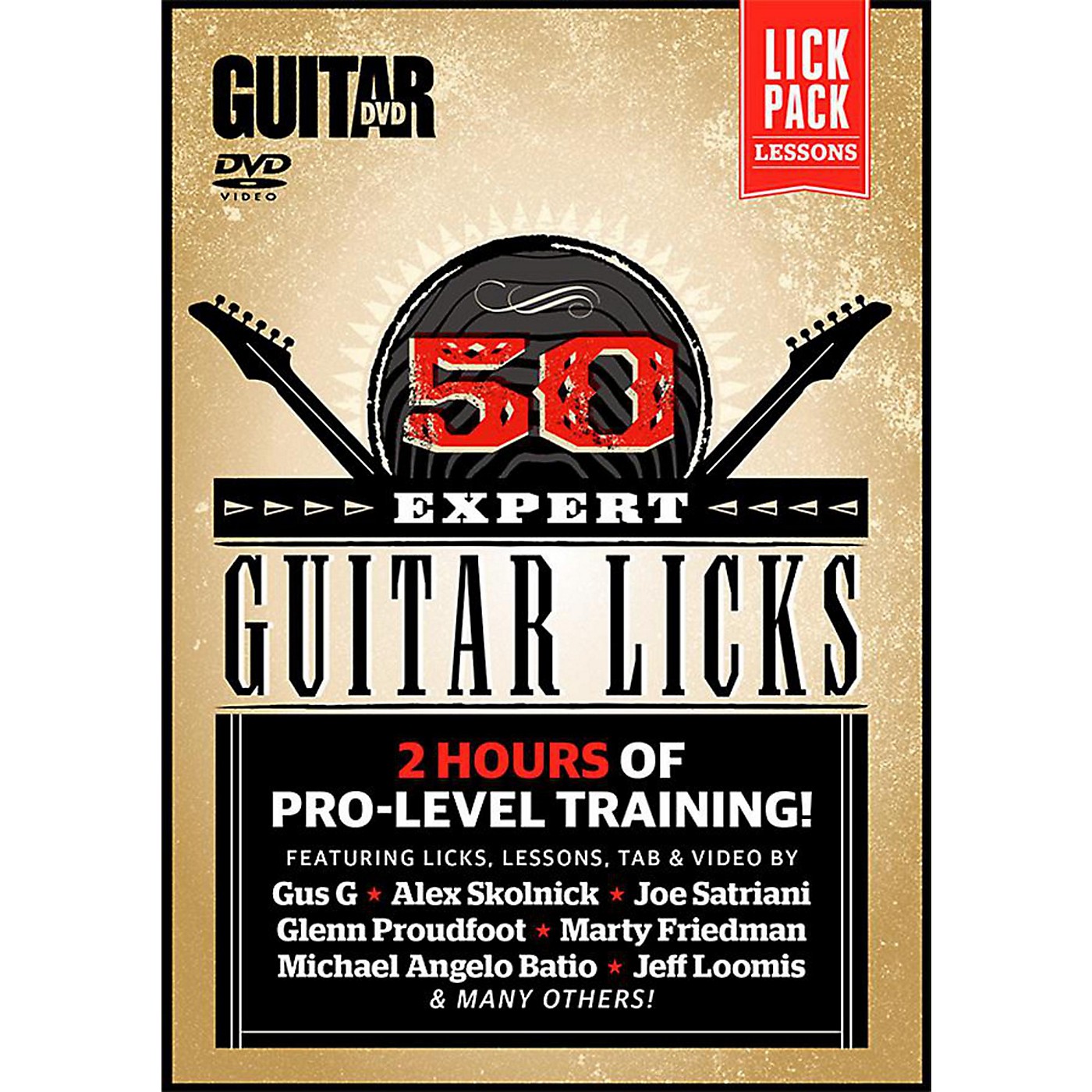 Alfred Guitar World 50 Expert Guitar Licks DVD thumbnail