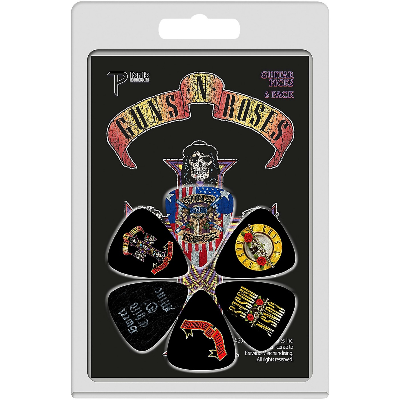 Perri's Guns N Roses Guitar Pick 6-Pack thumbnail