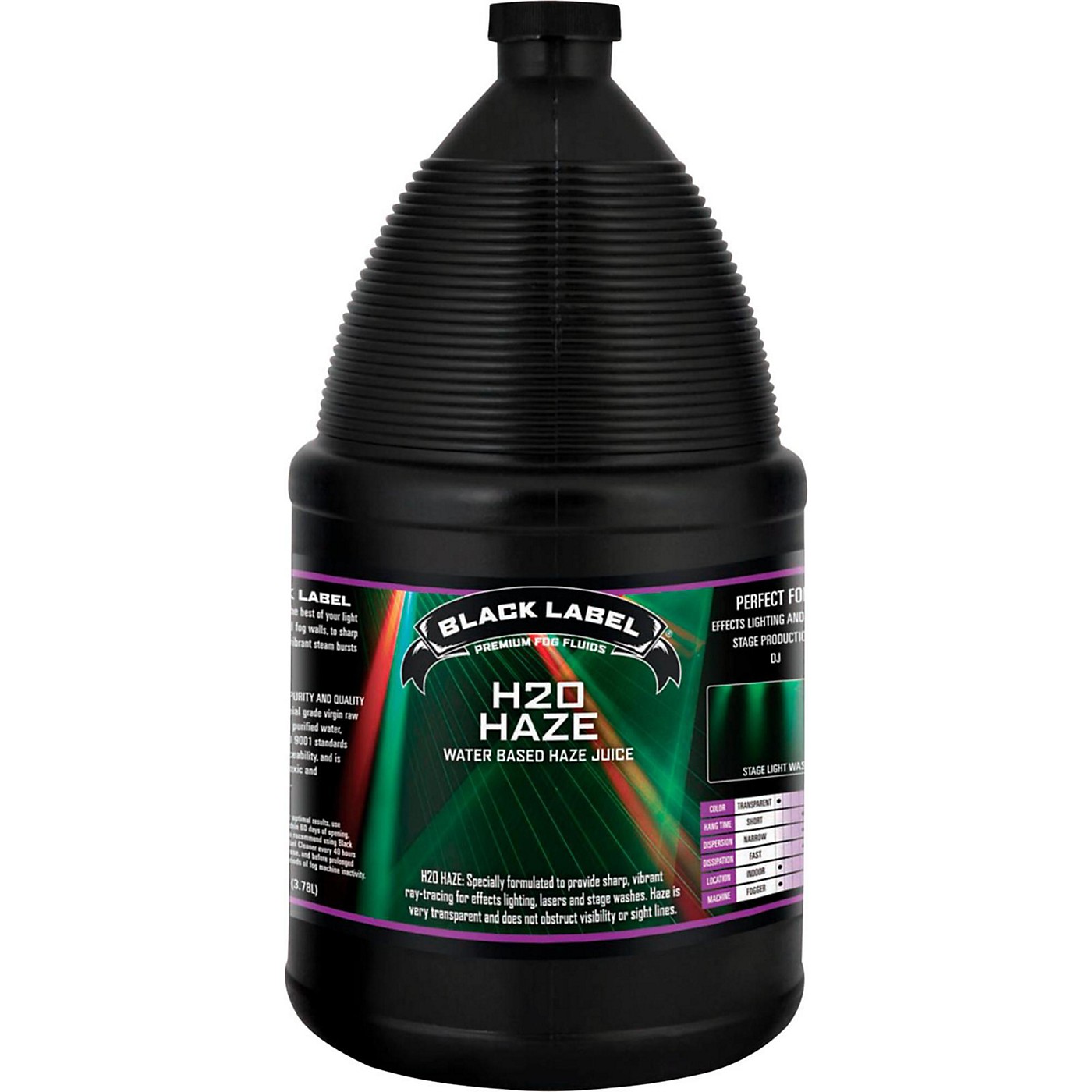 Black Label H20 Haze Water Based Haze Juice - 1 Gallon thumbnail
