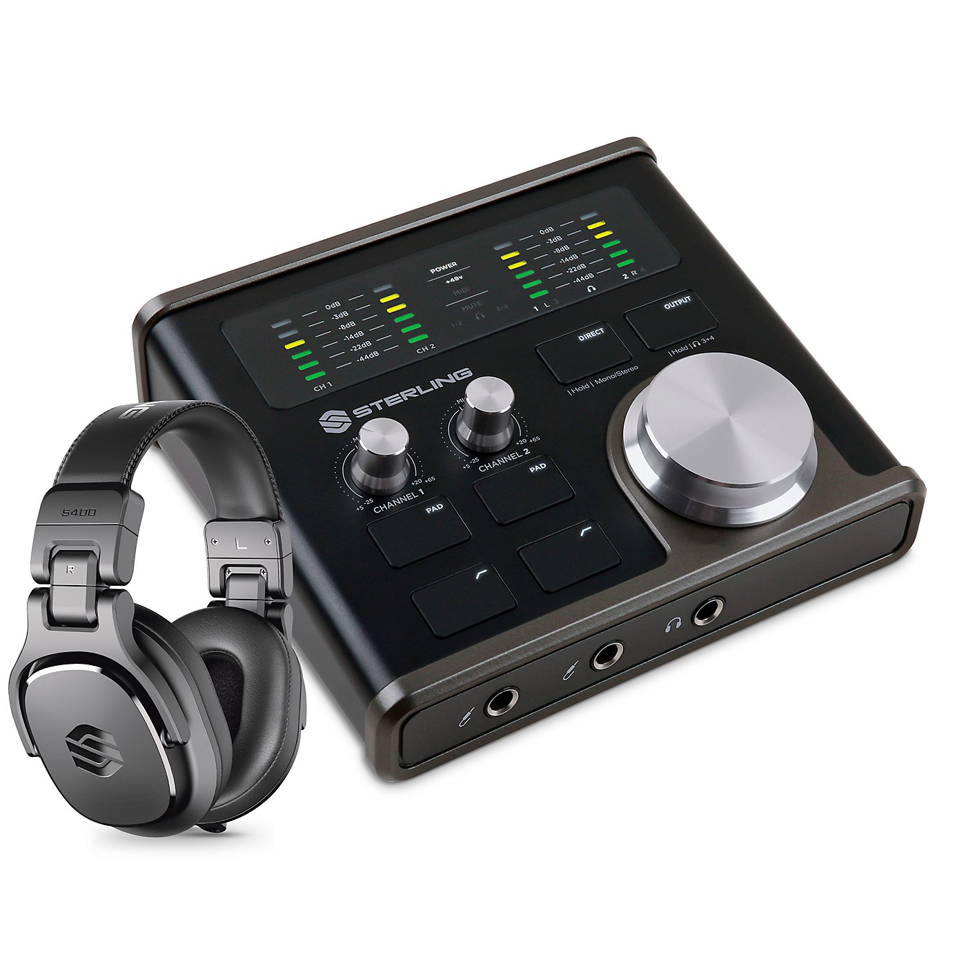 Sterling Audio H224 Recording Package With S400 Studio Headphones thumbnail