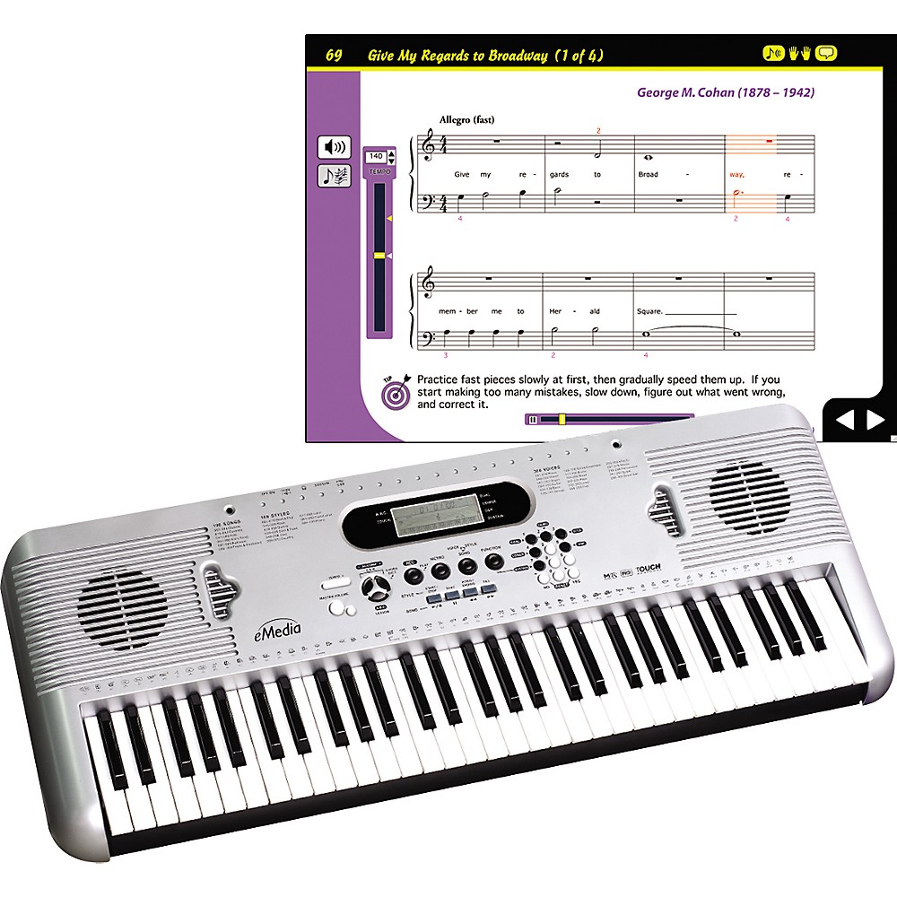 Emedia Piano for Dummies 61 Key Keyboard Starter Pack 746290051079 eBay