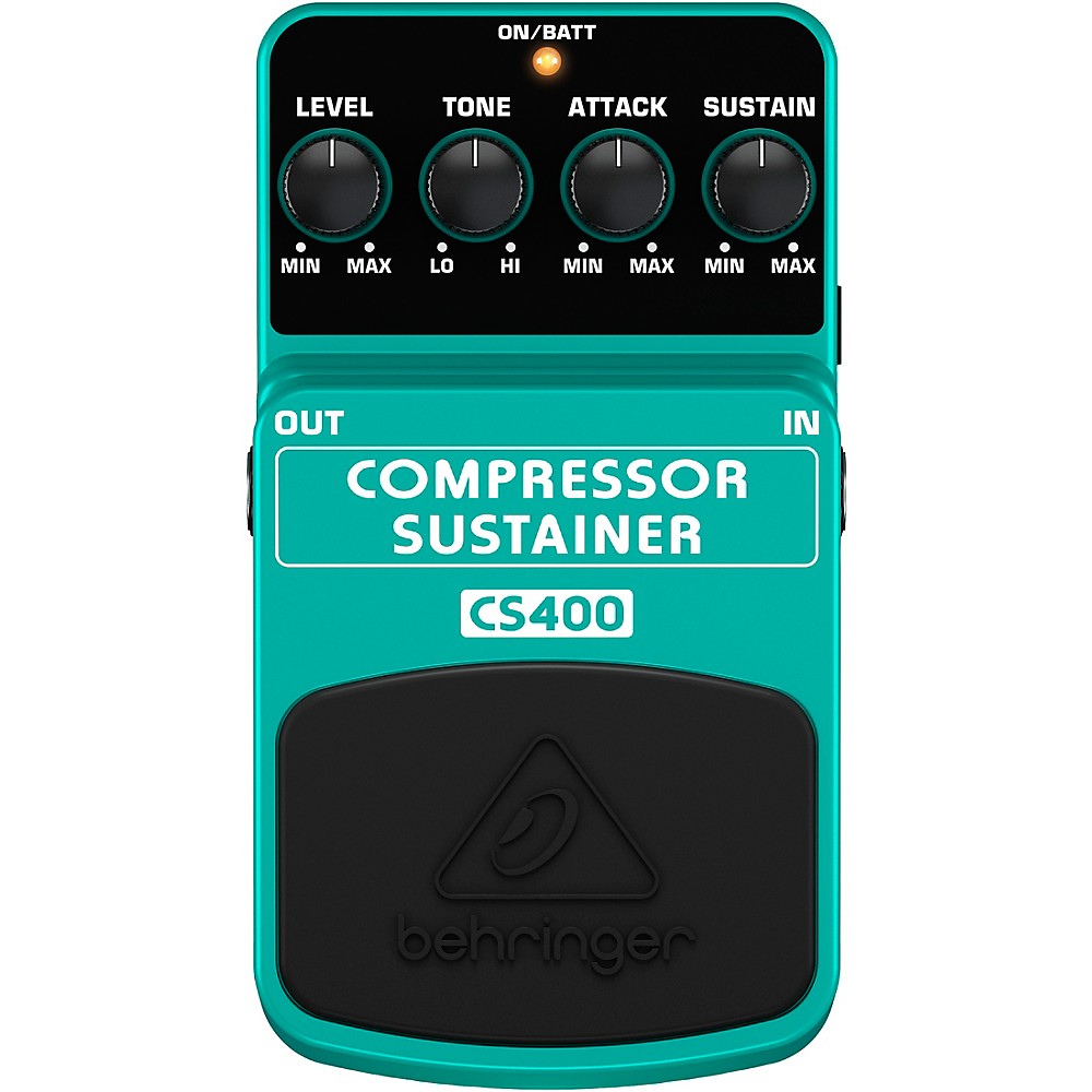 Behringer CS400 Compressor/Sustainer Guitar Effects Pedal