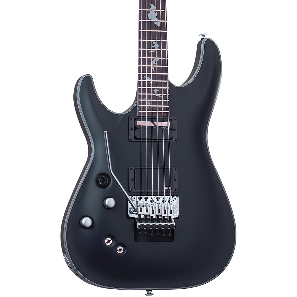 Schecter Damien Platinum 6 Floyd Rose Sustainiac Satin Black 191890₽