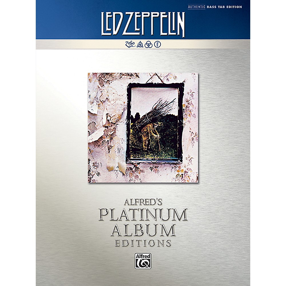 Led Zeppelin – Untitled (IV) Platinum Bass Guitar Book