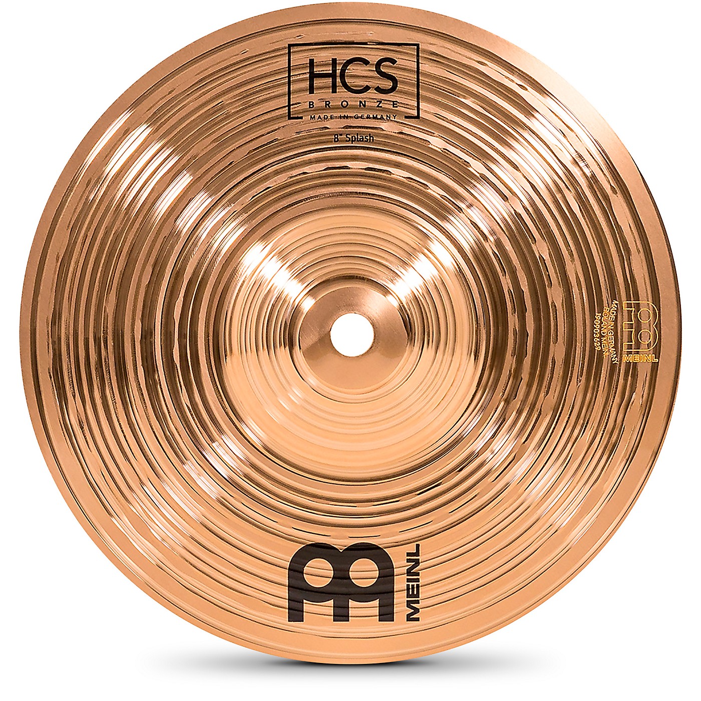 Meinl 8 in. HCS Bronze Splash Cymbal Woodwind & Brasswind