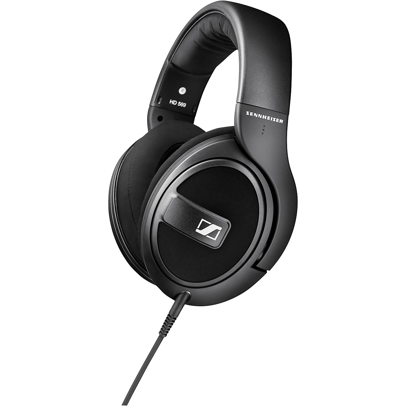 Sennheiser HD 569 Closed-Back Around-Ear Headphones with One-Button Remote Mic in Black thumbnail