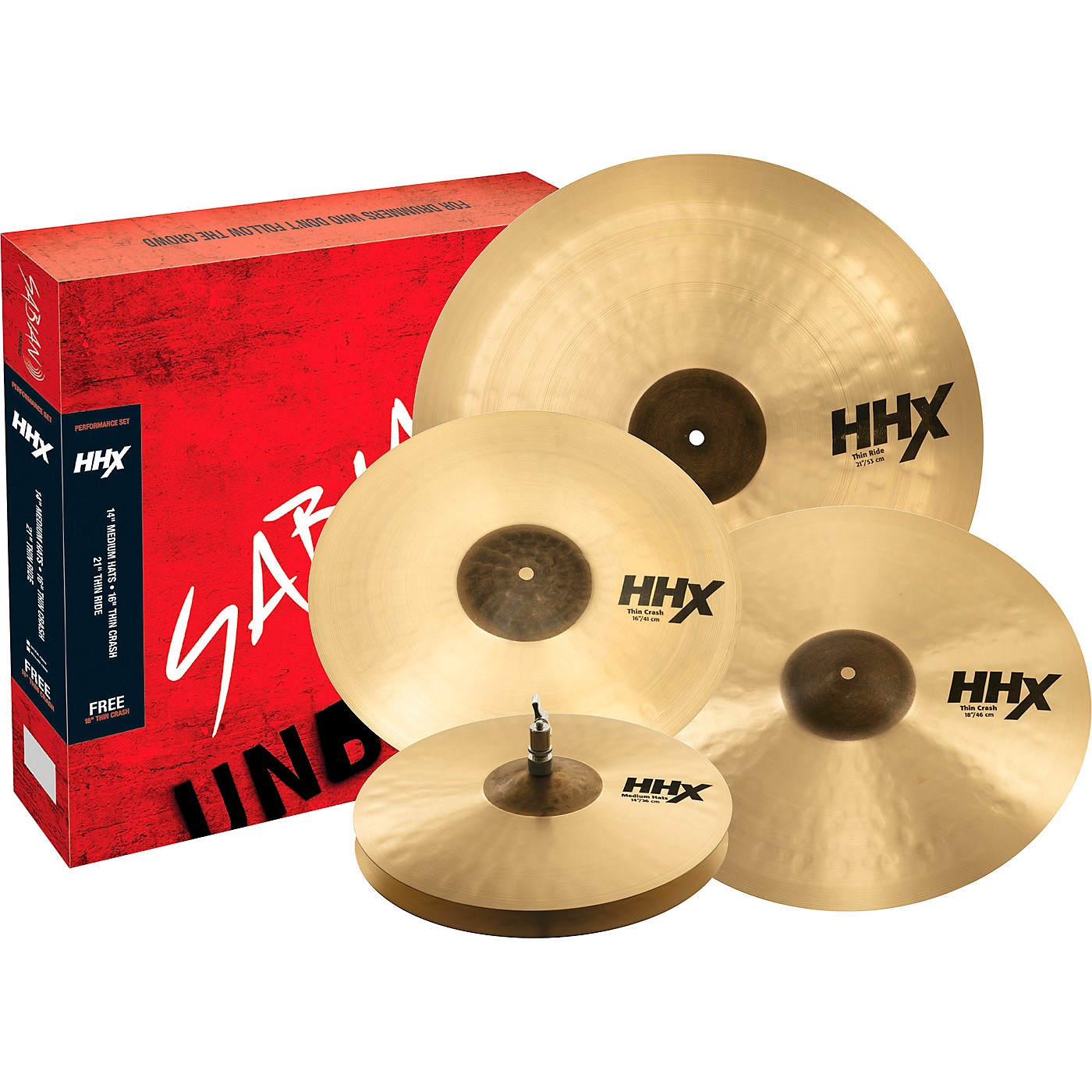 Sabian HHX Performance Cymbal Set thumbnail
