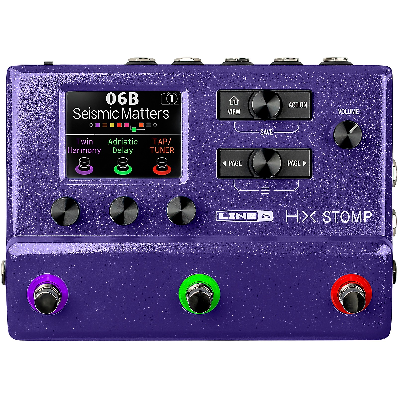 Line 6 HX Stomp Limited-Edition Multi-Effects Pedal - Woodwind