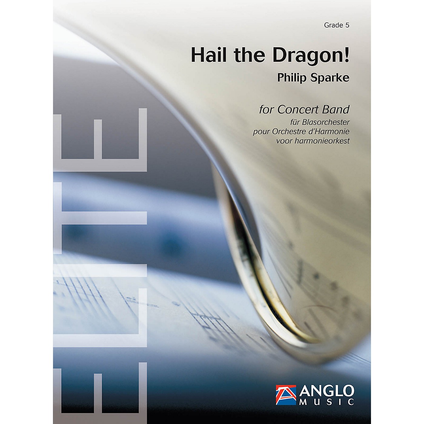 Anglo Music Press Hail the Dragon! (Grade 5 - Score Only) Concert Band Level 5 Composed by Philip Sparke thumbnail