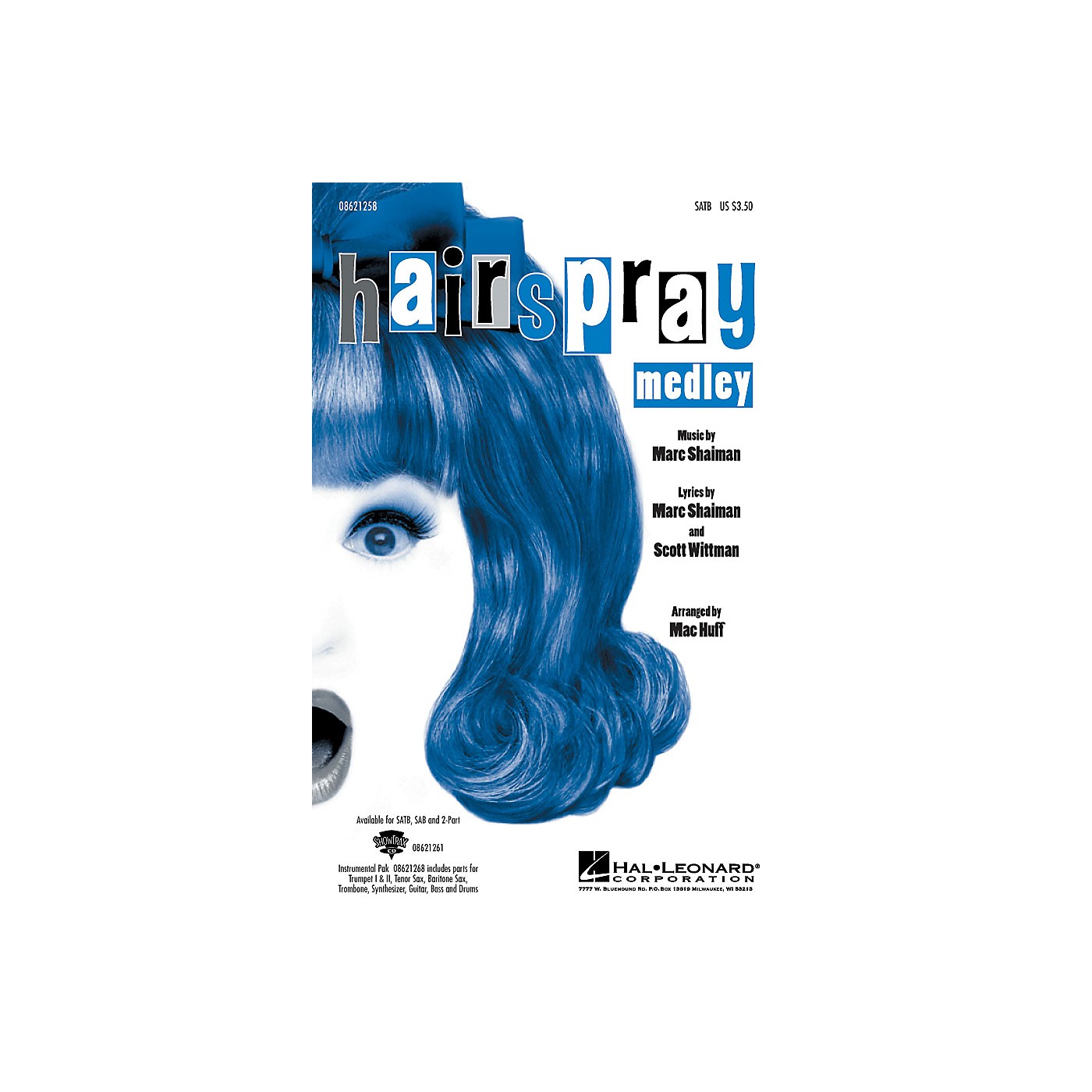 Hal Leonard Hairspray Medley ShowTrax CD Arranged by Mac Huff thumbnail