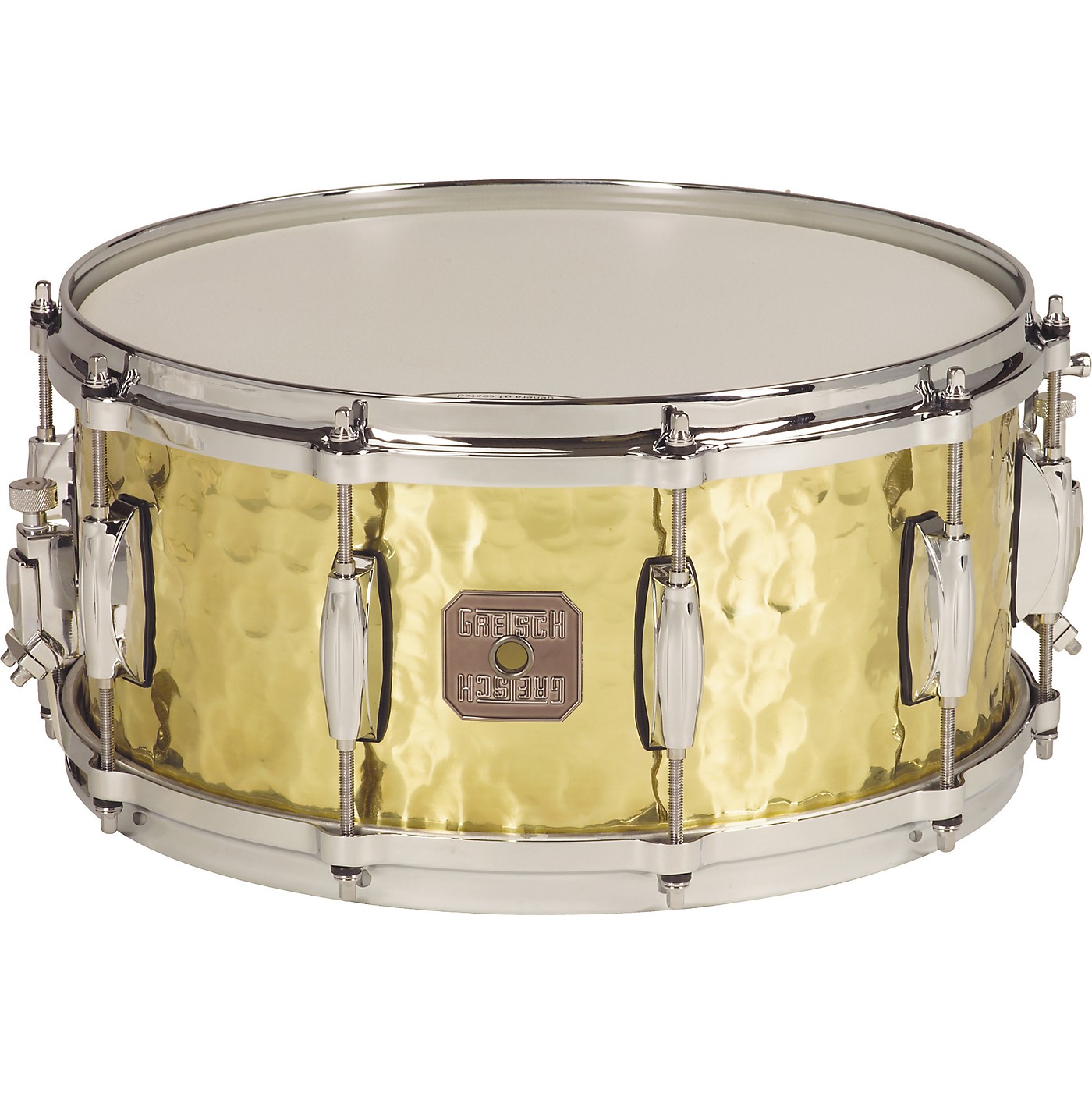 Gretsch Drums Hammered Brass Snare Drum - Woodwind & Brasswind