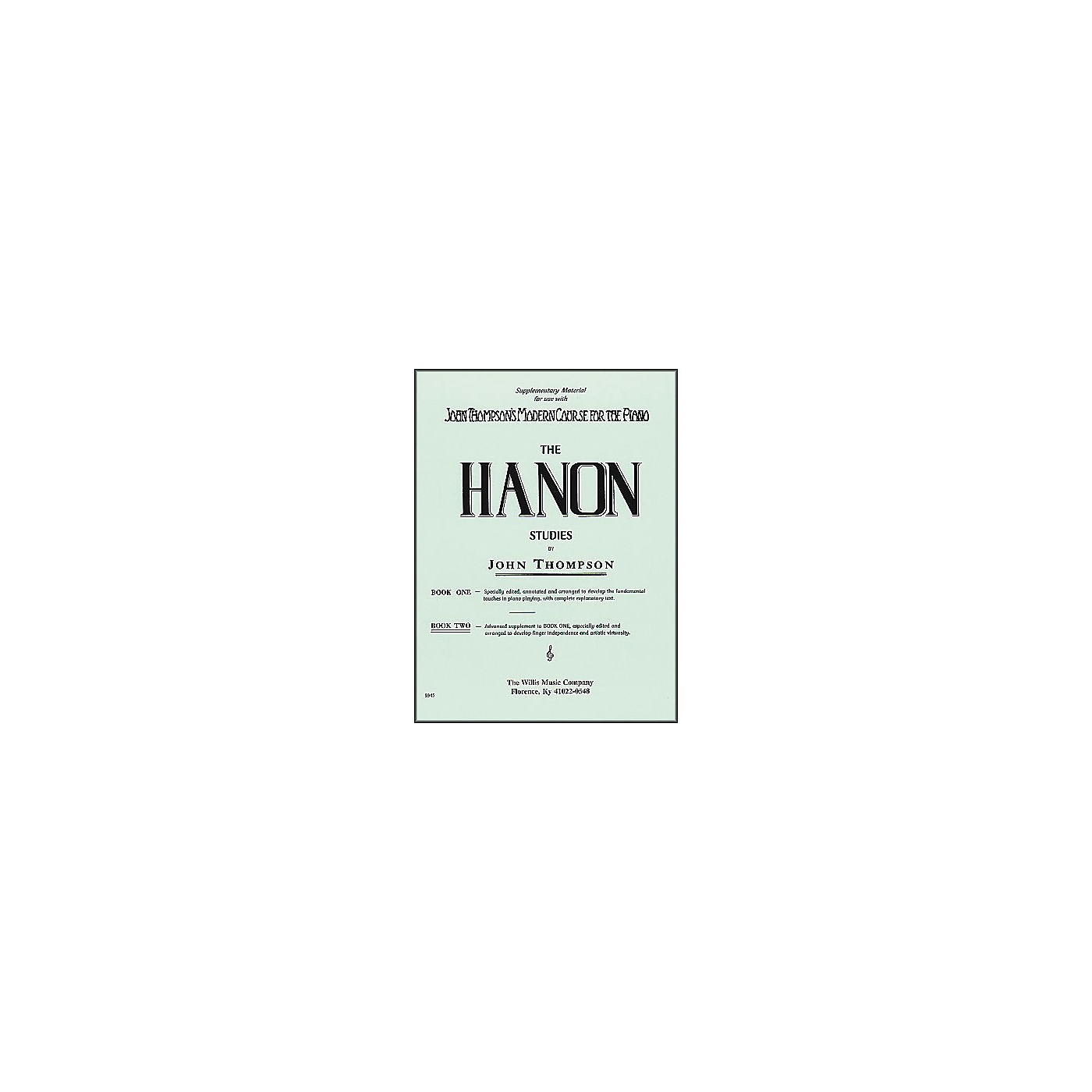 Willis Music Hanon Studies Book Two Mid-Intermediate Level Piano thumbnail