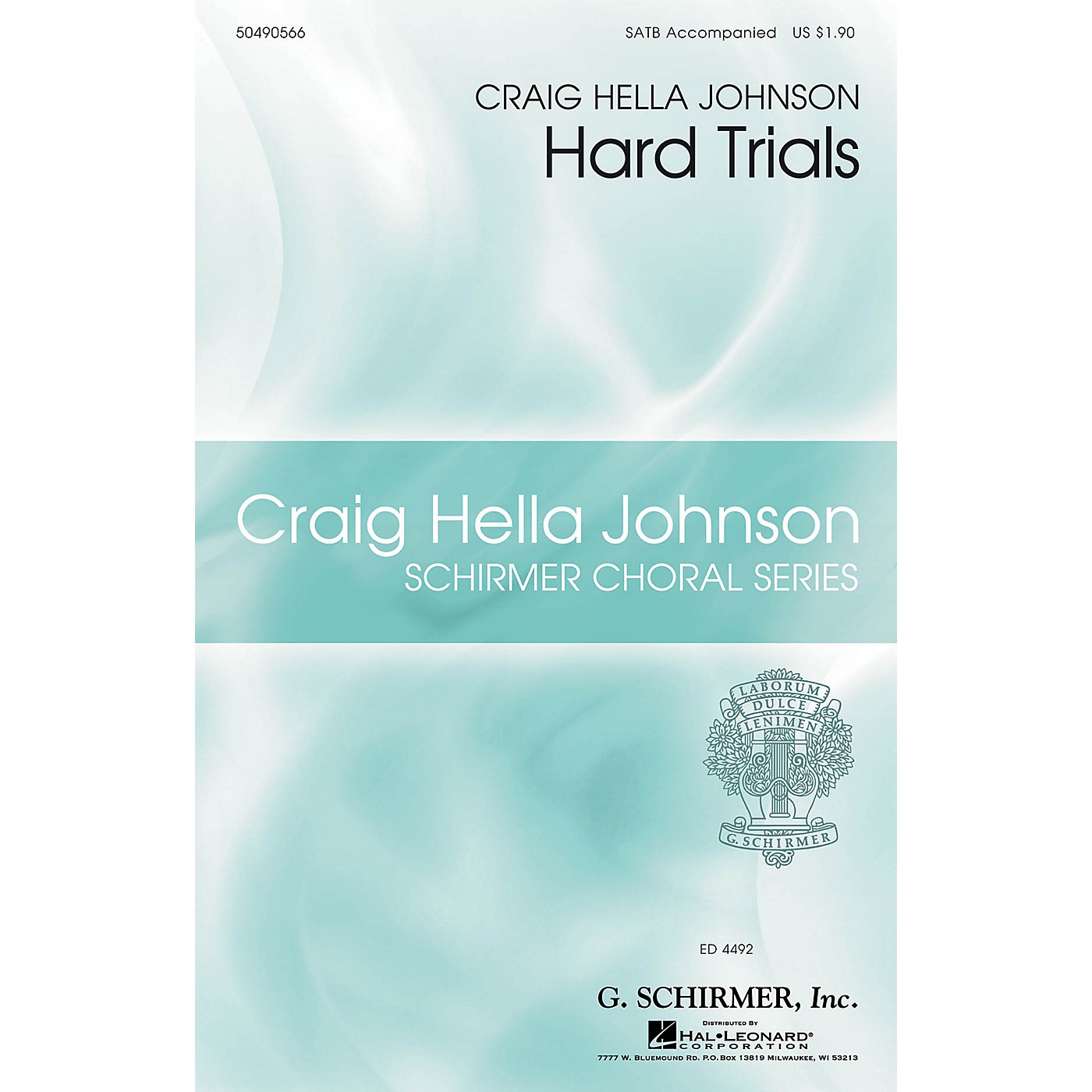 G. Schirmer Hard Trials (Craig Hella Johnson Choral Series) SATB arranged by Craig Hella Johnson thumbnail
