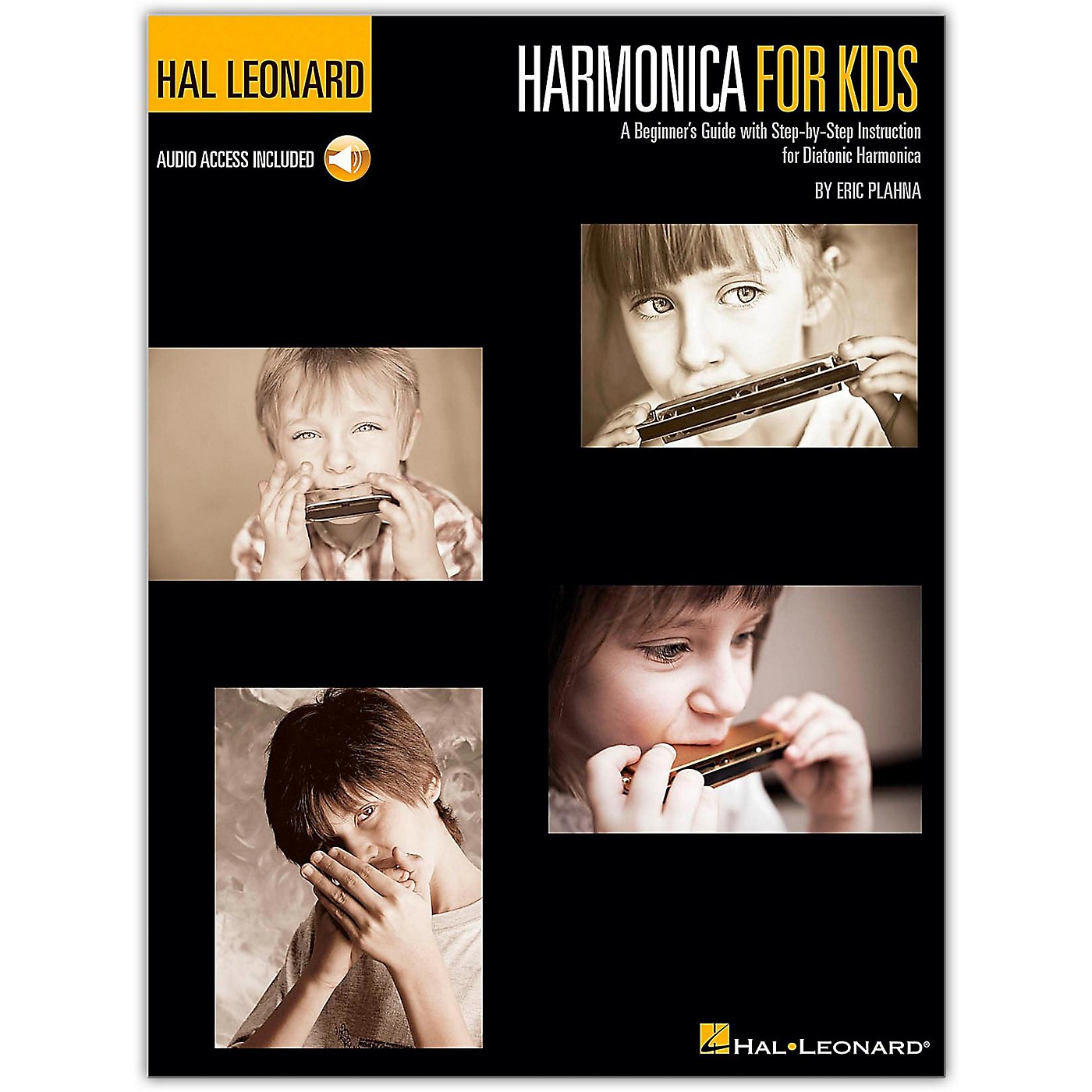 Hal Leonard Harmonica for Kids - A Beginner's Guide with Step-by-Step Instruction for Diatonic Harmonica (Book/Online Audio) thumbnail