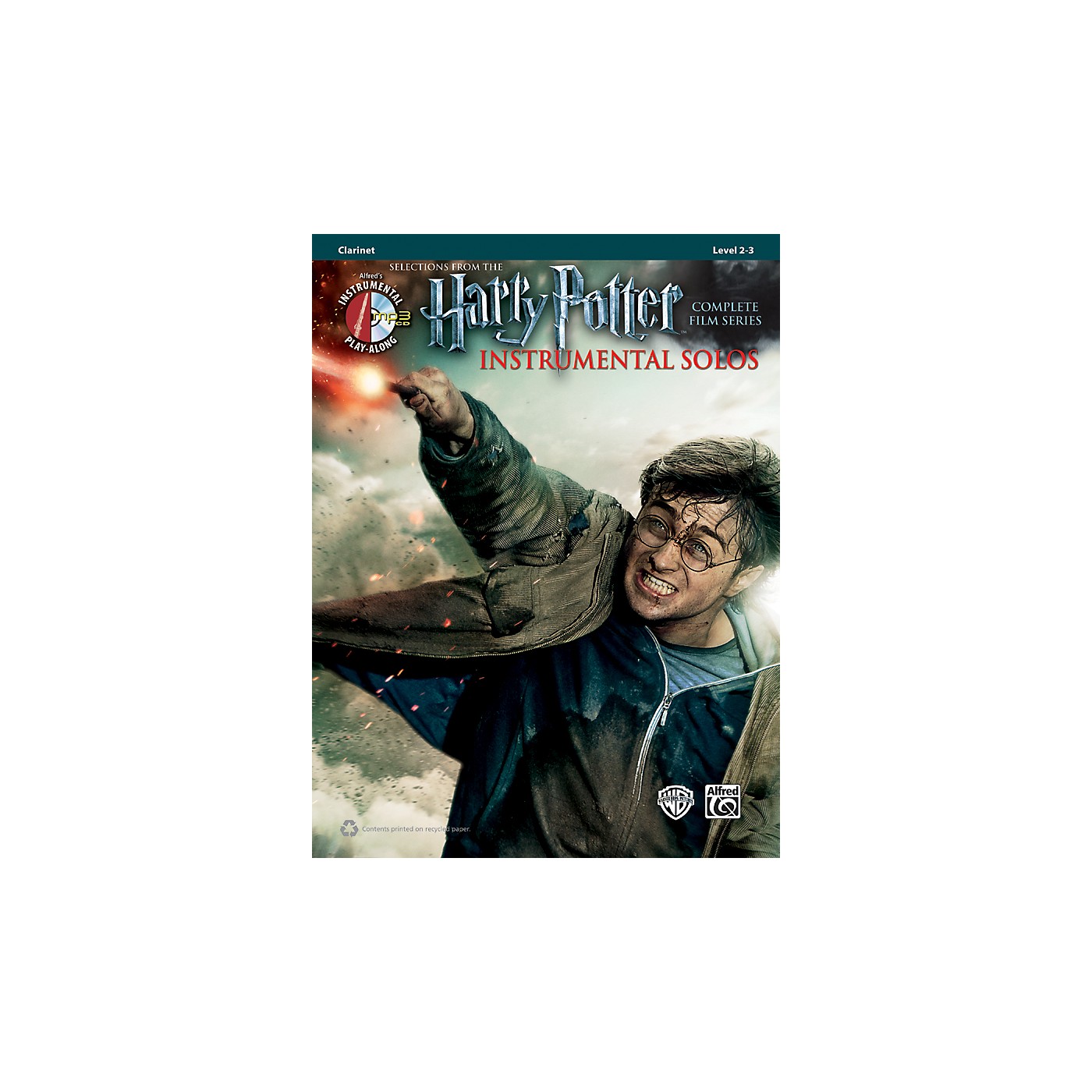 Alfred Harry Potter Instrumental Solos Clarinet Book & MP3 CD thumbnail