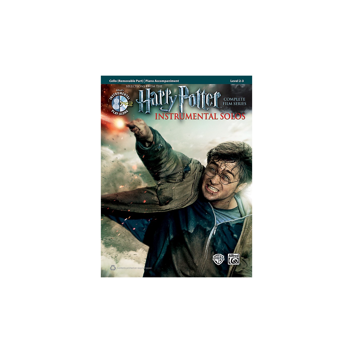 Alfred Harry Potter Instrumental Solos for Strings - Cello (Book/CD) thumbnail