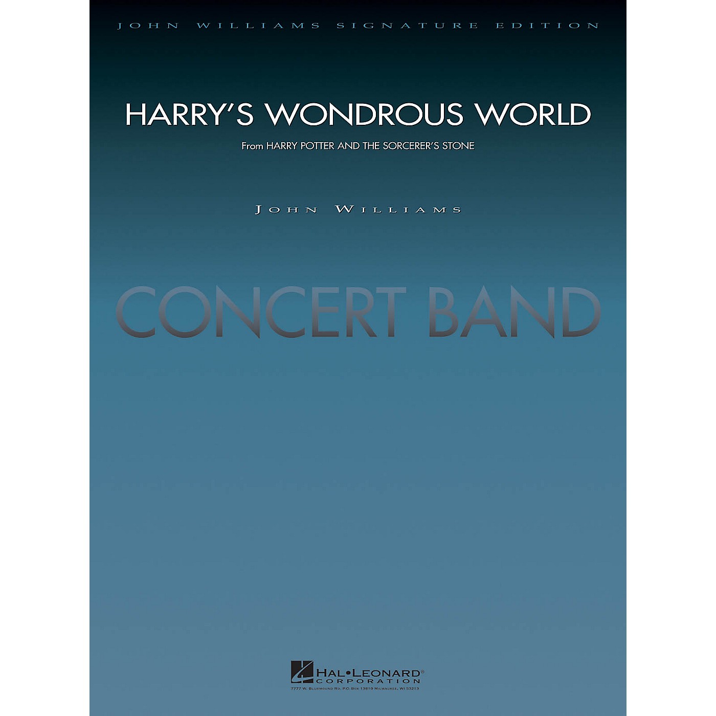 Hal Leonard Harry's Wondrous World (from Harry Potter and the Sorcerer's Stone) Concert Band Level 5 by John Williams thumbnail
