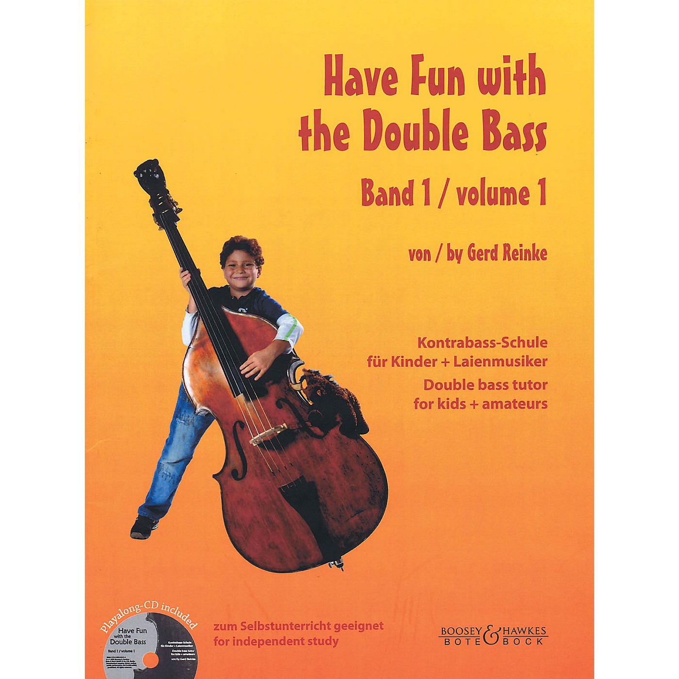 Bote & Bock Have Fun with the Double Bass Series Softcover with CD by Gerd Reinke thumbnail