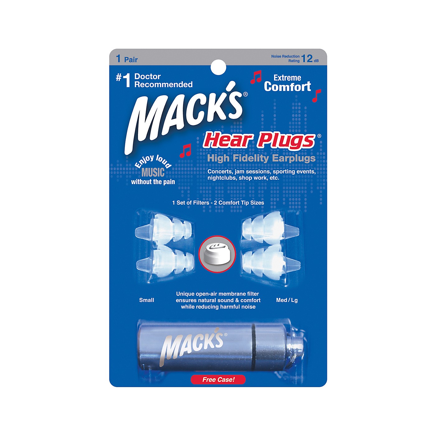 Mack's Hear Plugs, High Fidelity Ear Plugs thumbnail