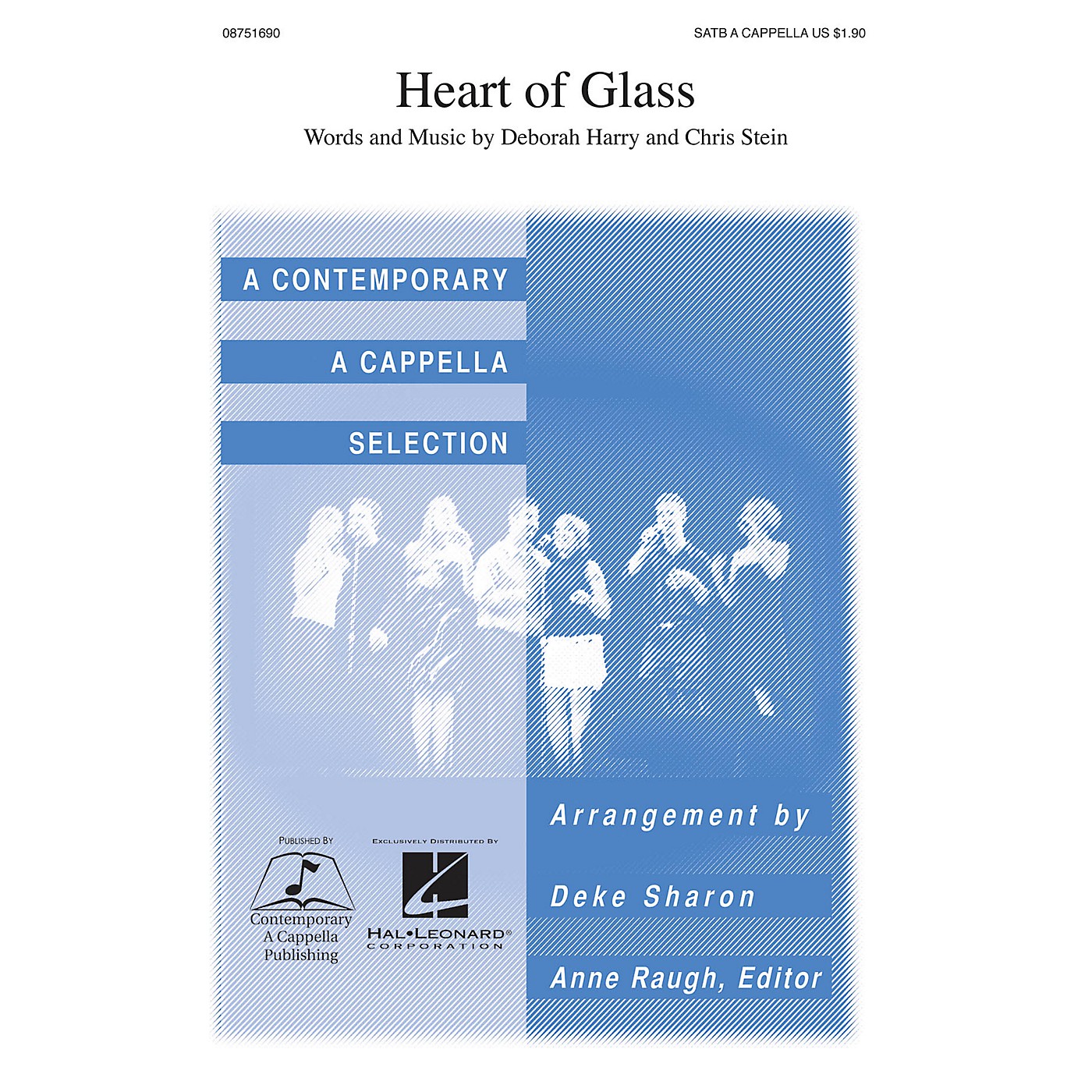 Contemporary A Cappella Publishing Heart of Glass SATB a cappella by Blondie arranged by Deke Sharon thumbnail
