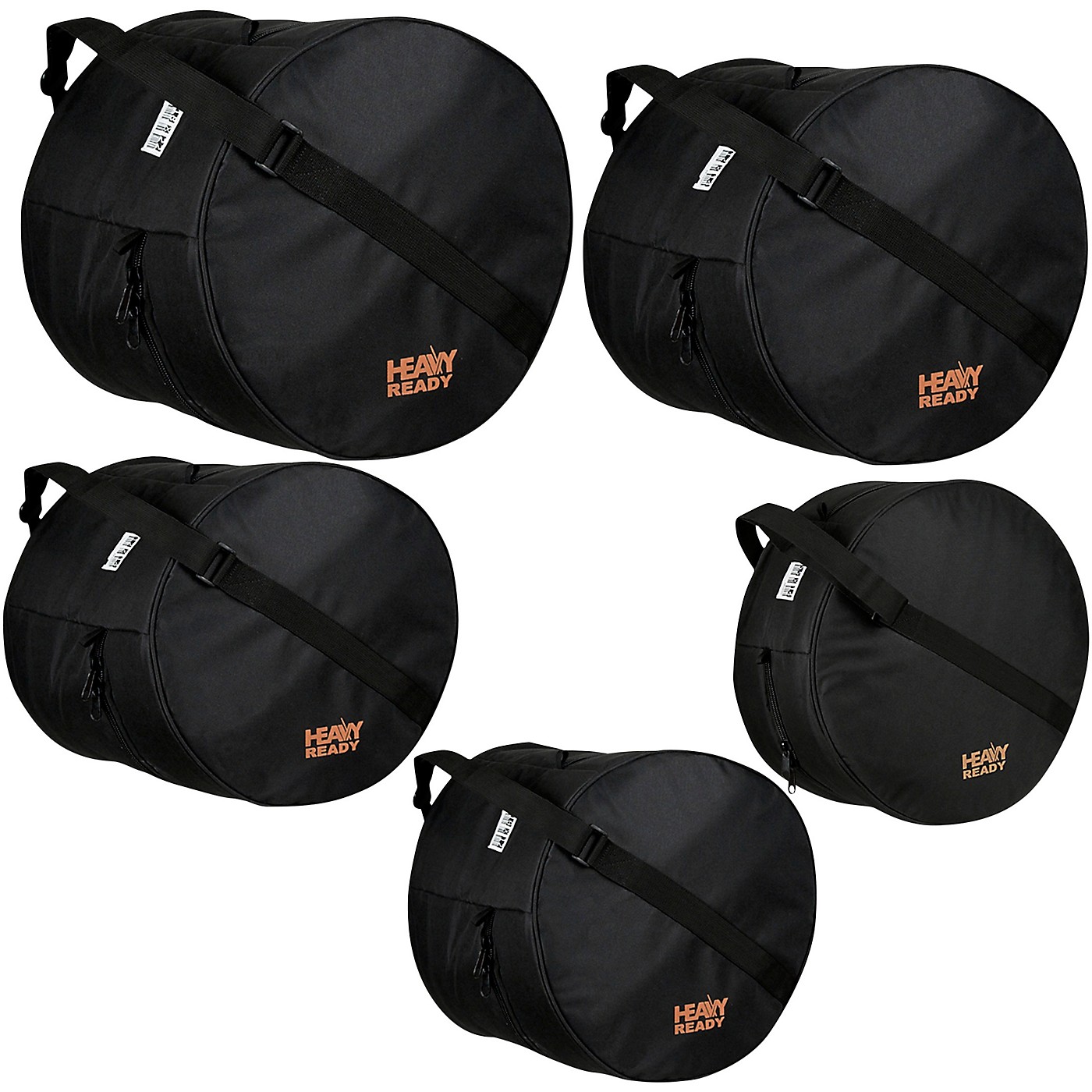 Protec Heavy Ready Series Standard 4 Drum Bag Set thumbnail