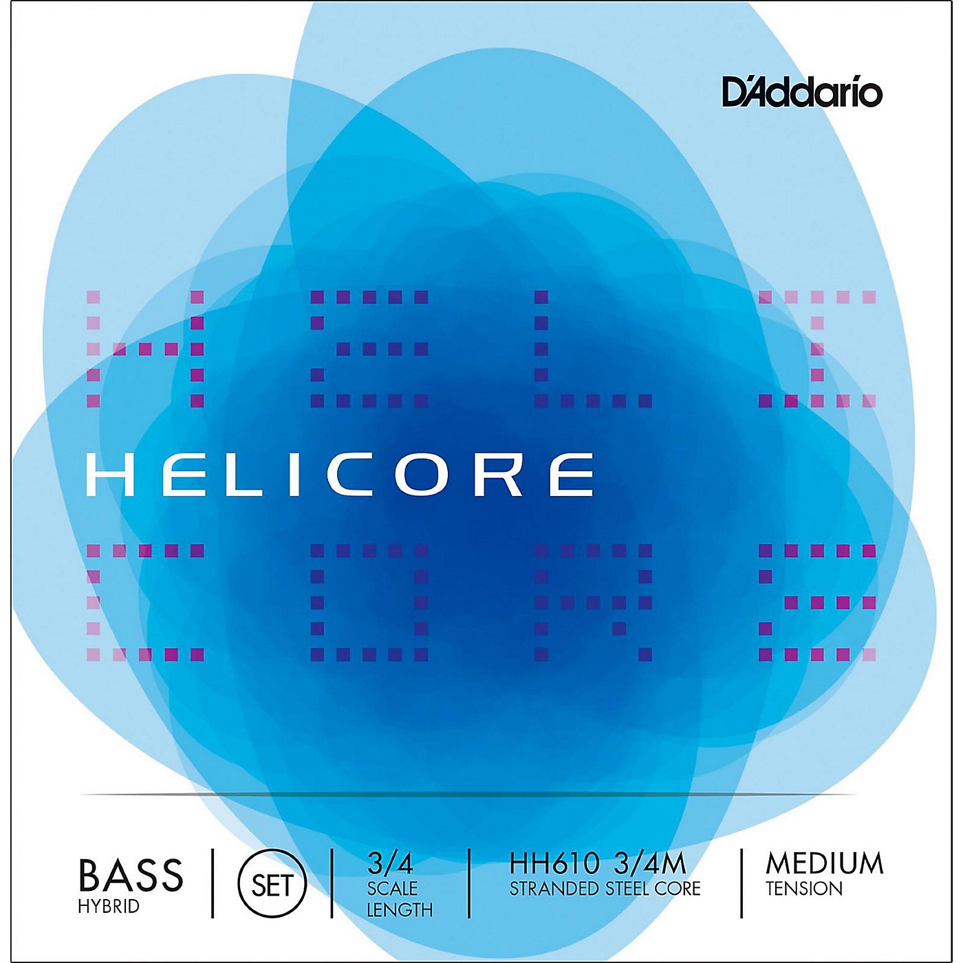 D'Addario Helicore Hybrid Series Double Bass String Set thumbnail