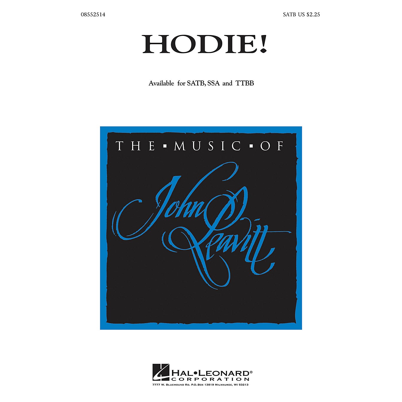 Hal Leonard Hodie! SATB thumbnail