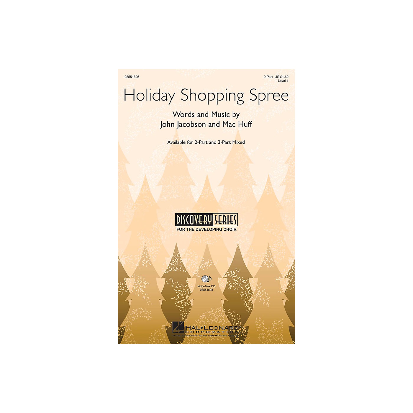 Hal Leonard Holiday Shopping Spree 2-Part composed by John Jacobson, Mac Huff thumbnail