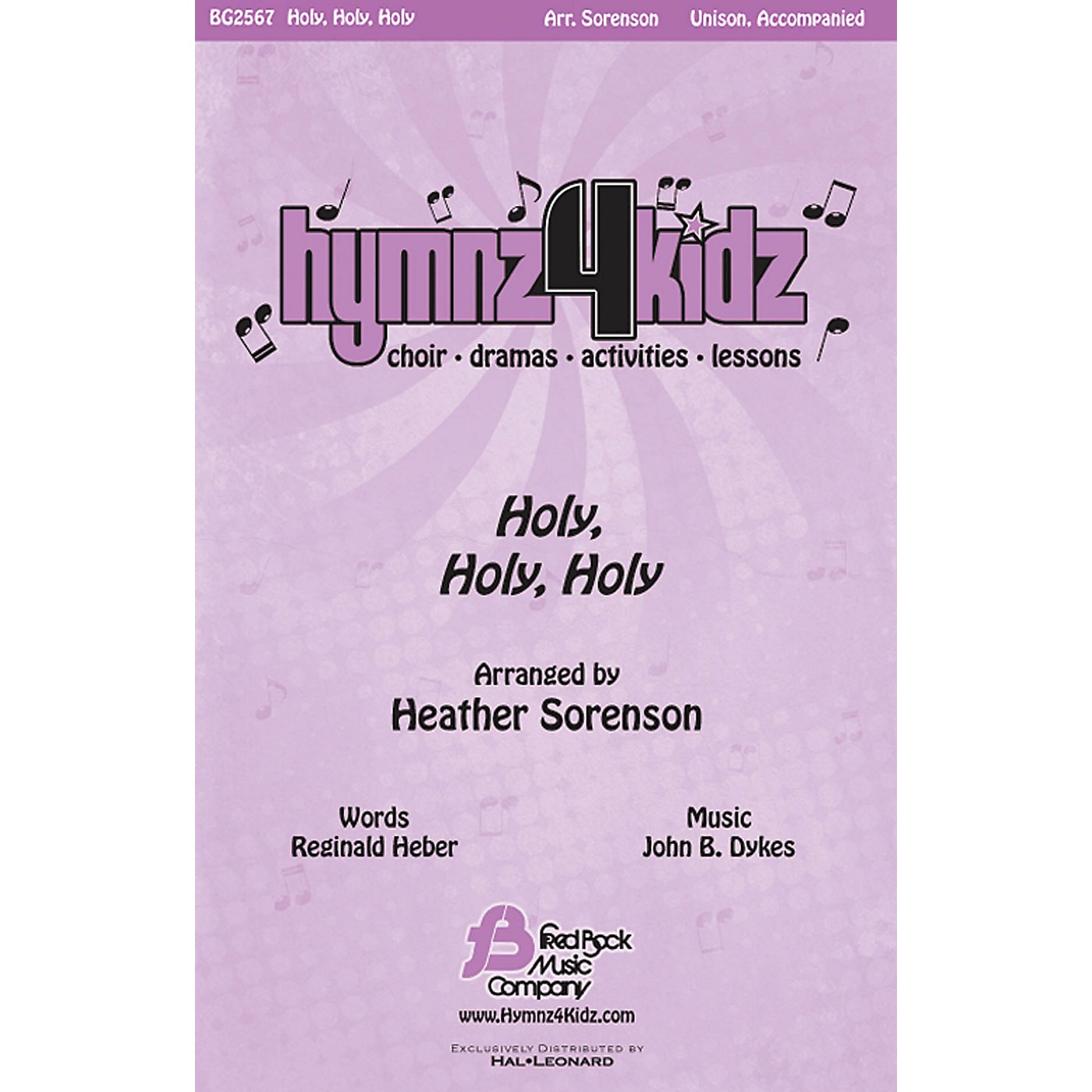 Fred Bock Music Holy, Holy, Holy Accompaniment CD Arranged by Heather Sorenson thumbnail