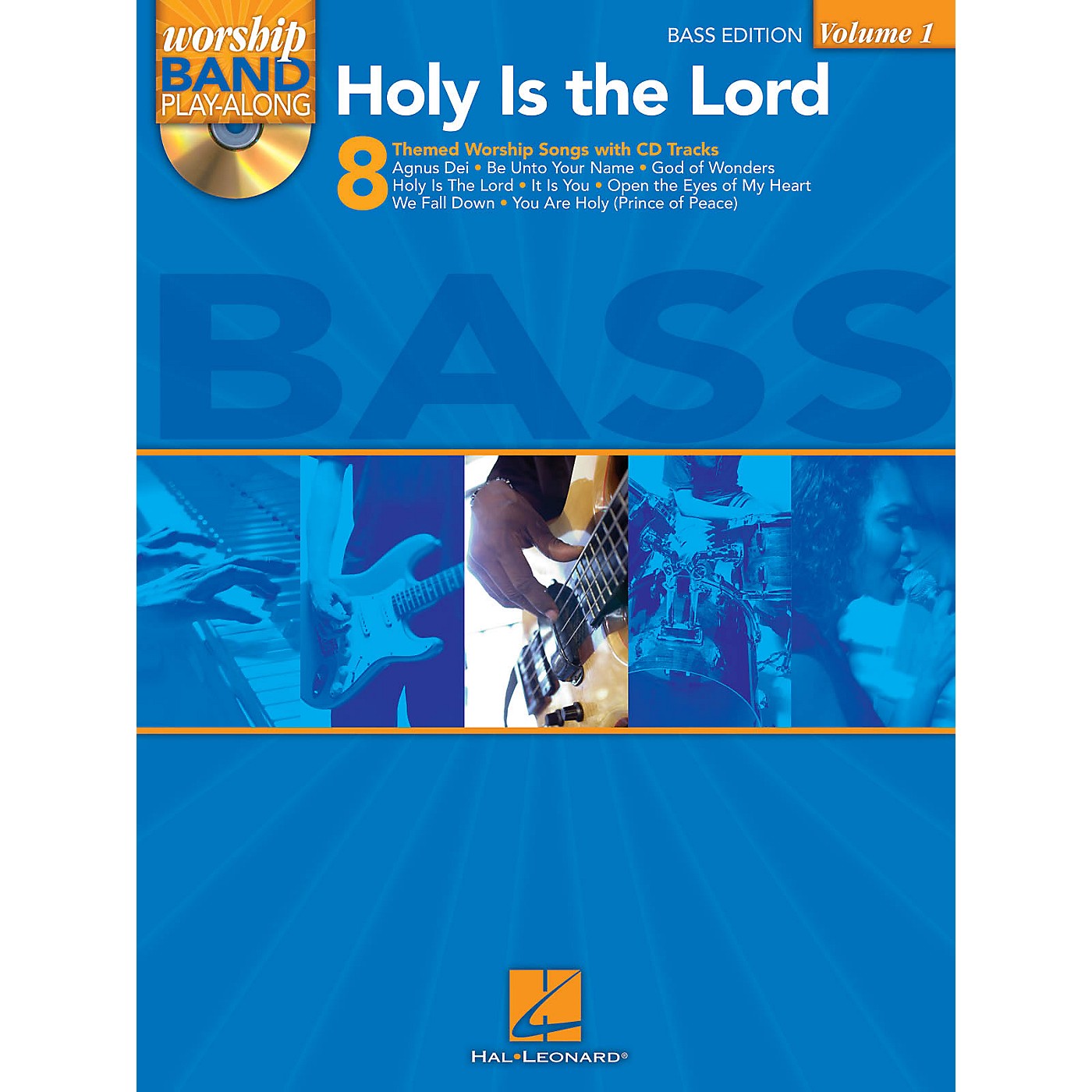 Hal Leonard Holy Is the Lord - Bass Edition Worship Band Play-Along Series Softcover with CD Composed by Various thumbnail