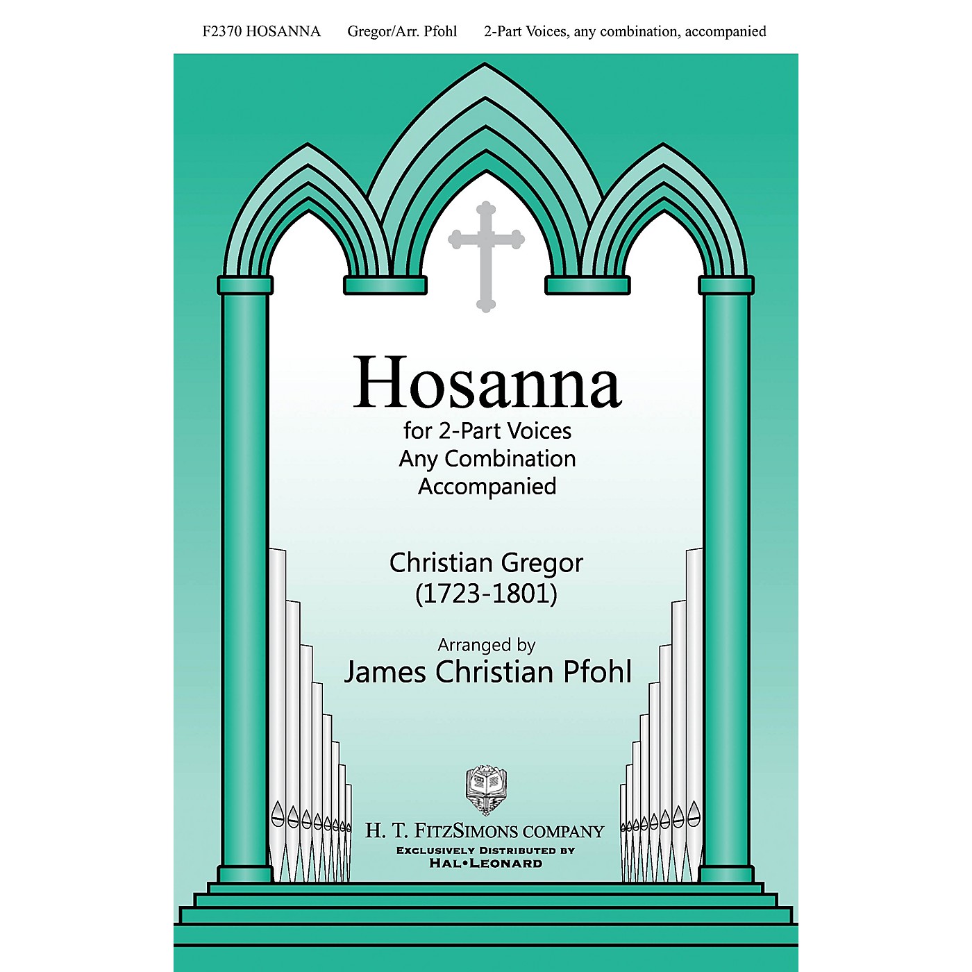 H.T. FitzSimons Company Hosanna 2-Part any combination arranged by James Christian Pfohl thumbnail