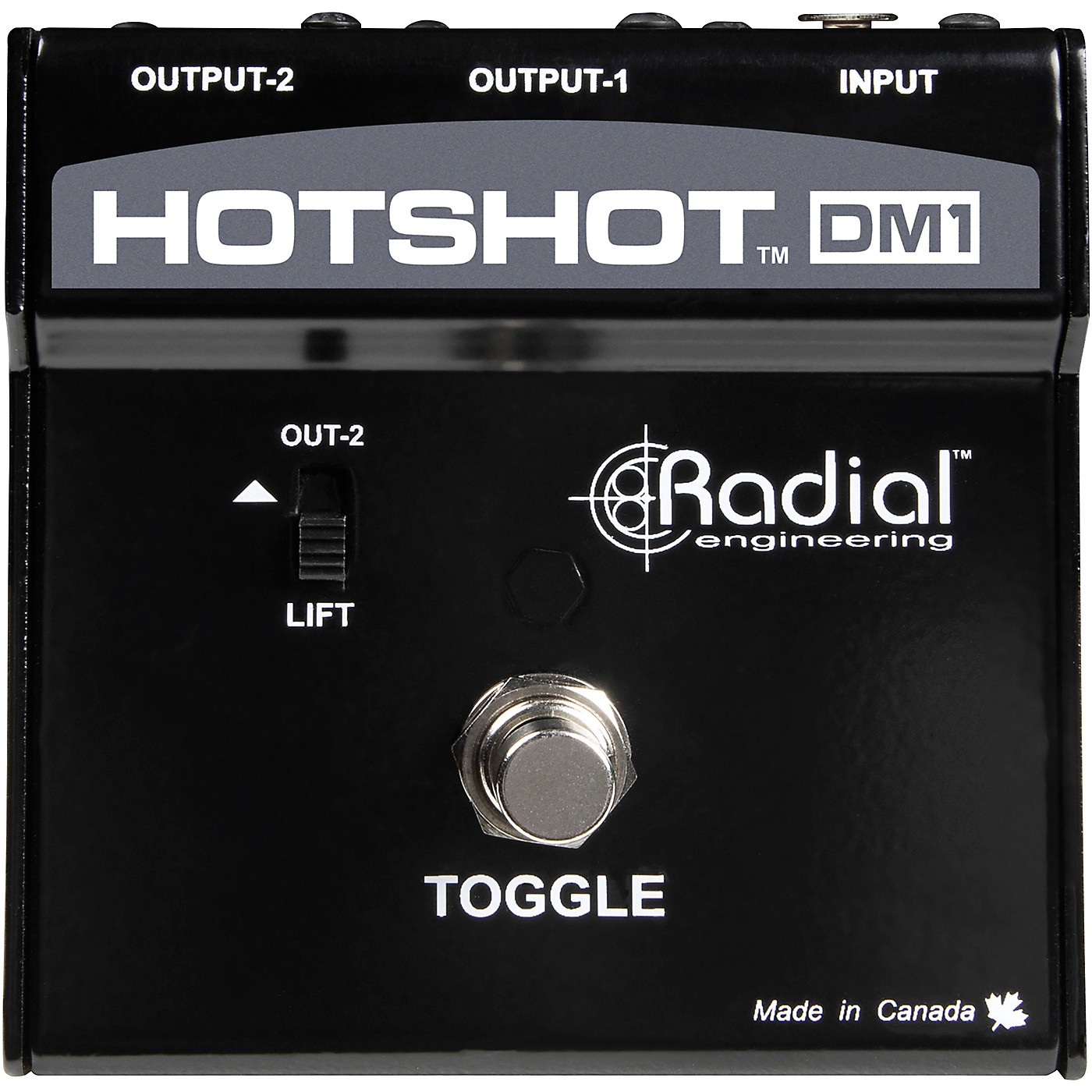 Radial Engineering HotShot DM1 Microphone Signal Muting Footswitch thumbnail