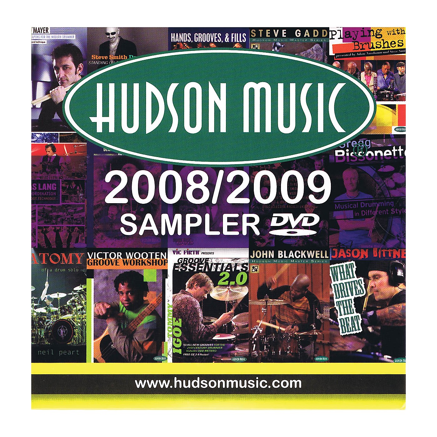 Hudson Music Hudson DVD Sampler (The Finest Multimedia for Musicians) Instructional/Drum/DVD Series DVD by Various thumbnail