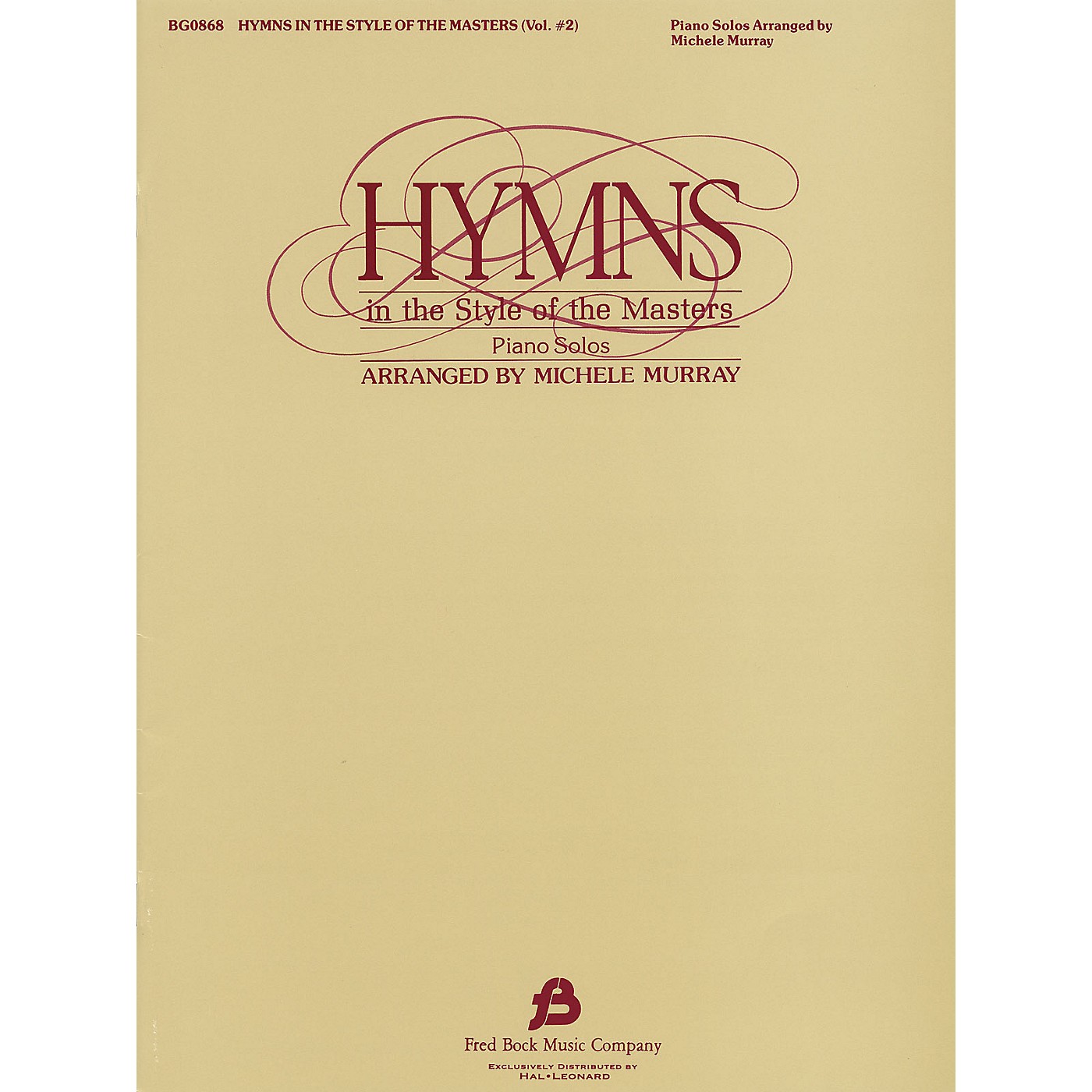Fred Bock Music Hymns in The Style of the Masters - Volume 2 (Arr. Michele Murray) Fred Bock Publications Series thumbnail