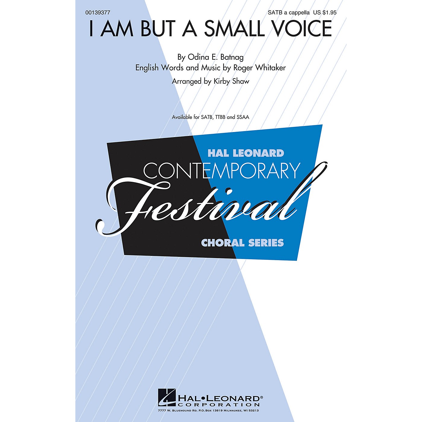 Hal Leonard I Am But a Small Voice SSAA A Cappella Arranged by Kirby Shaw thumbnail