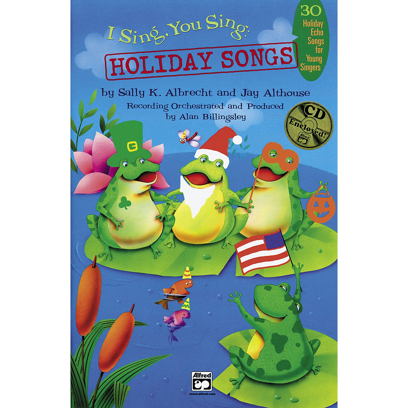 Alfred I Sing, You Sing: Holiday Songs Book/CD thumbnail