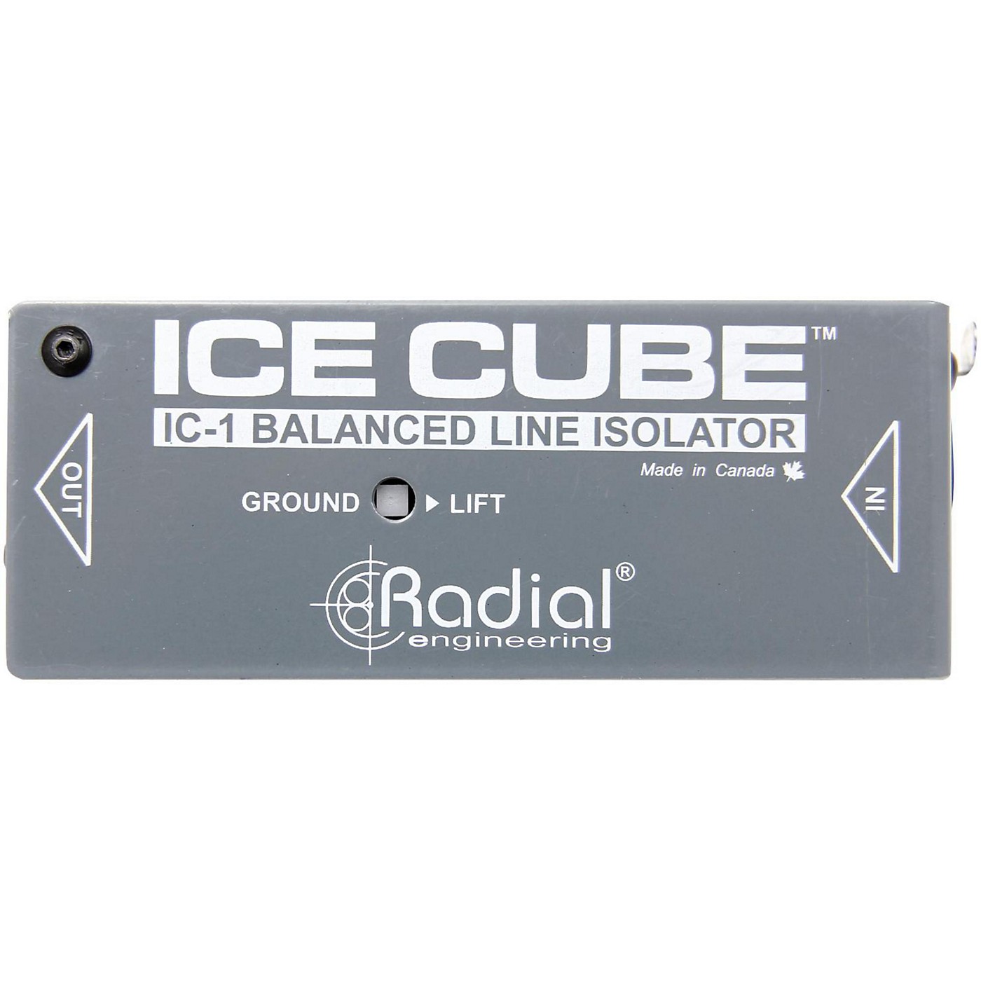 Radial Engineering IceCube IC-1 Balanced Line Isolator and Hum Eliminator thumbnail