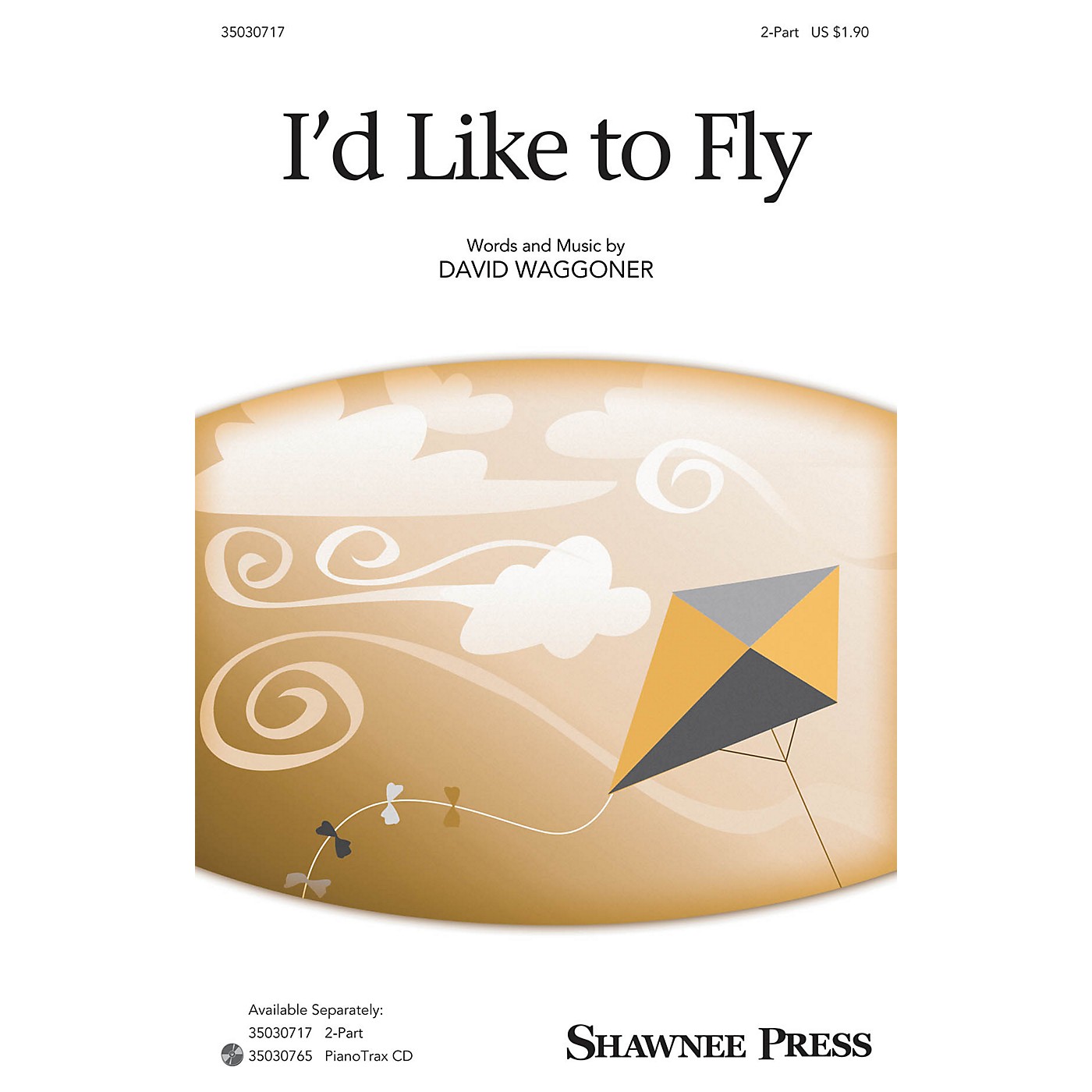 Shawnee Press I'd Like to Fly 2-Part composed by David Waggoner thumbnail