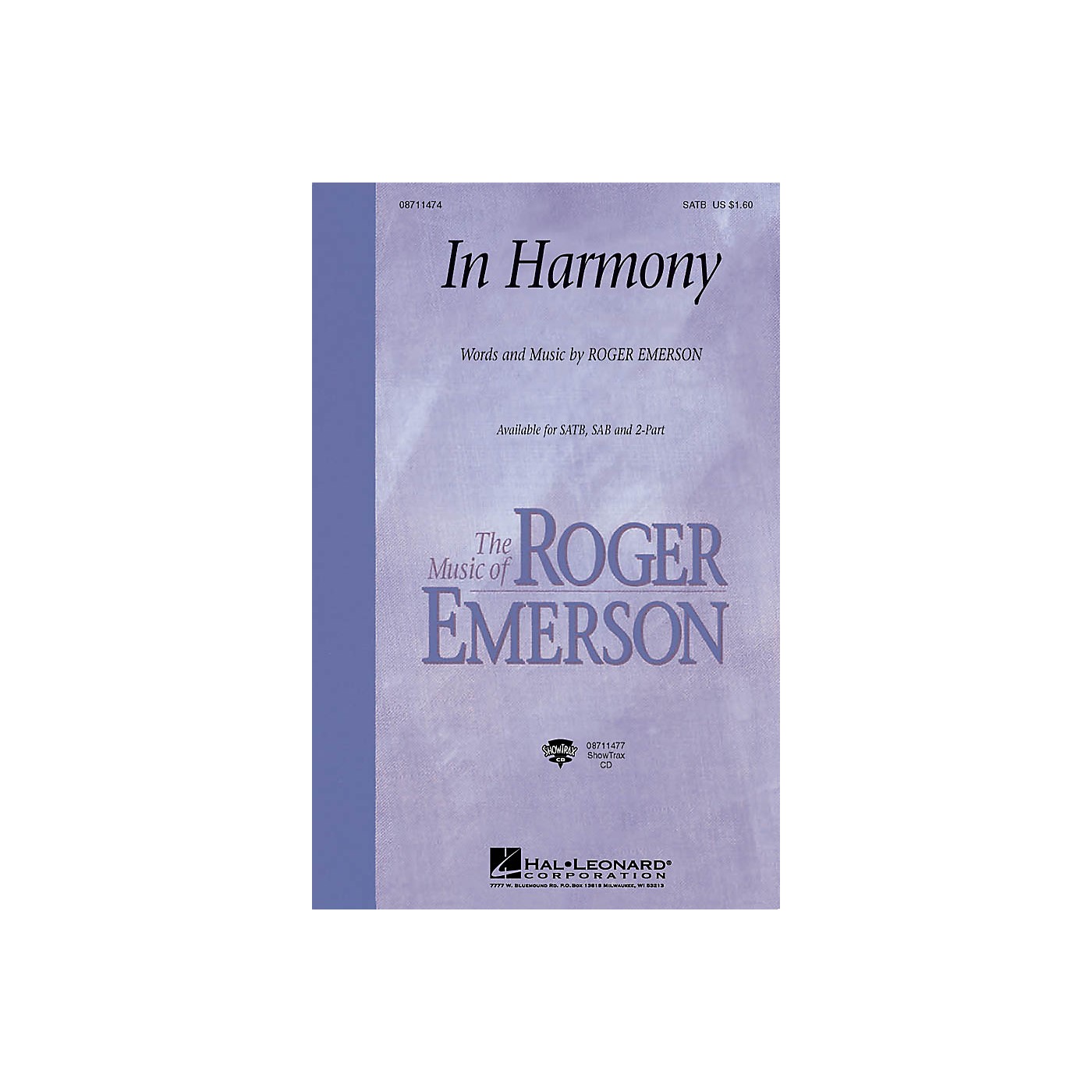 Hal Leonard In Harmony ShowTrax CD Composed by Roger Emerson thumbnail